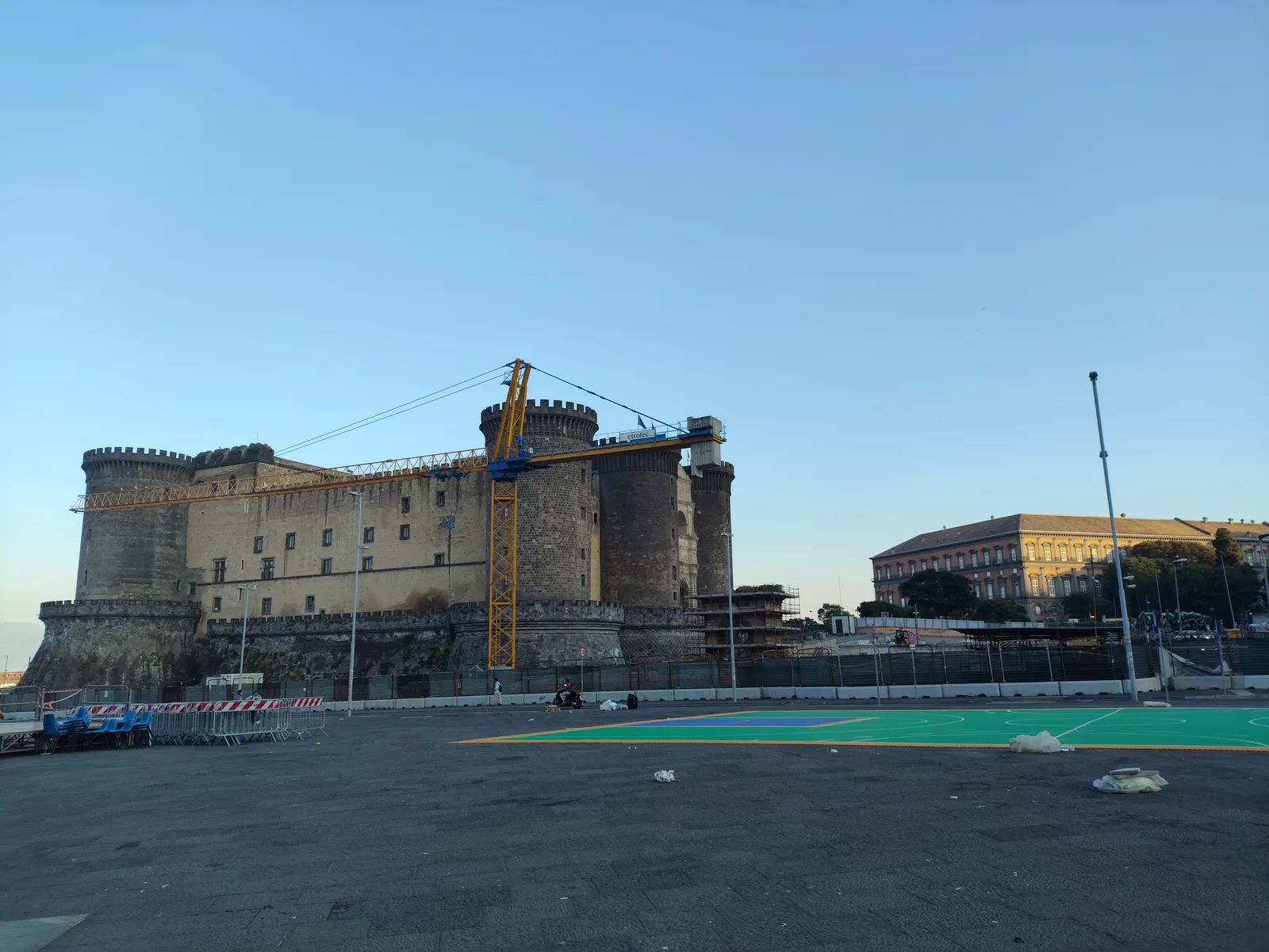 Details at Castel Nuovo Naples — travel photo