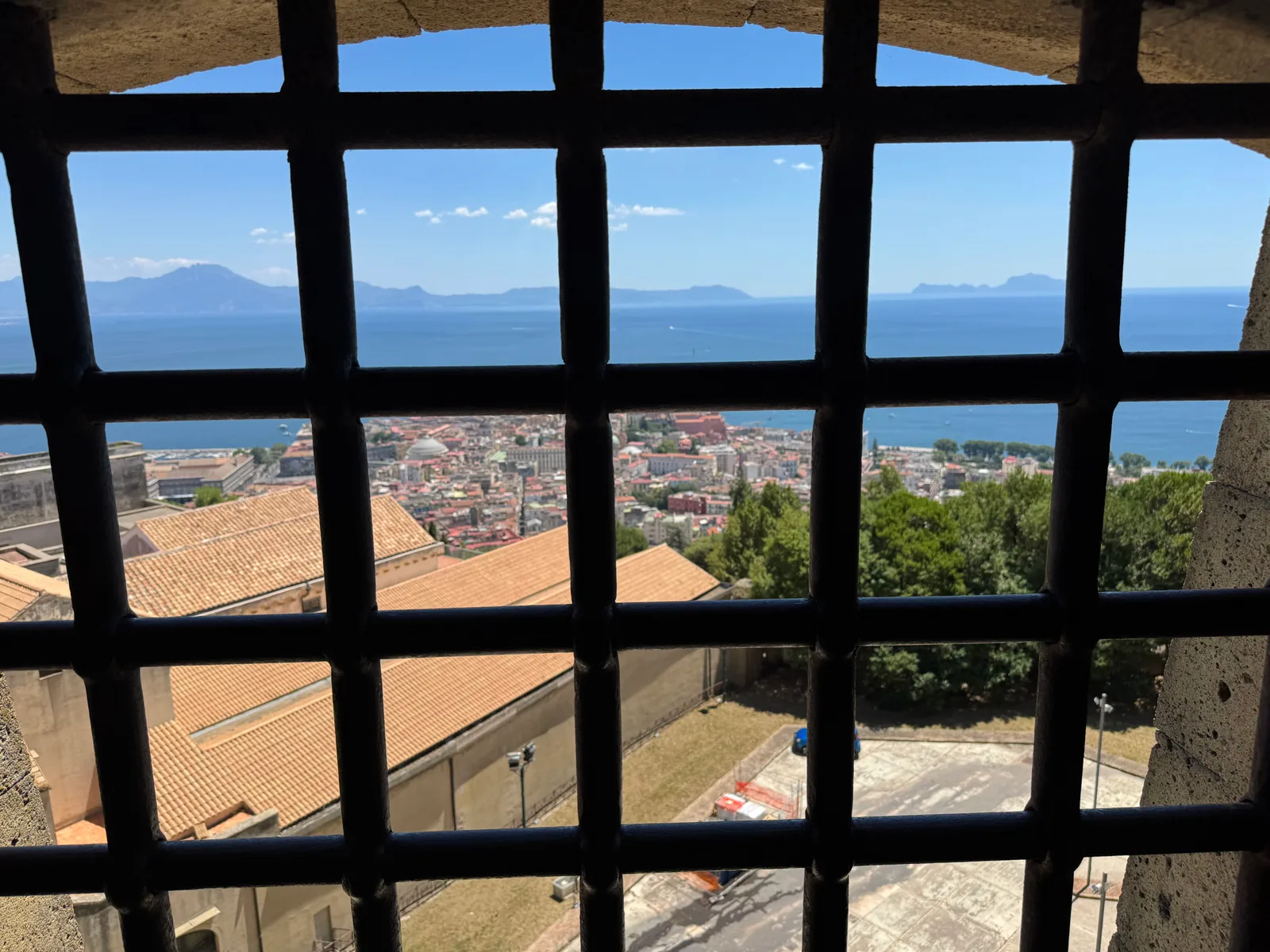 Main view at Castel Sant'Elmo Naples — travel photo