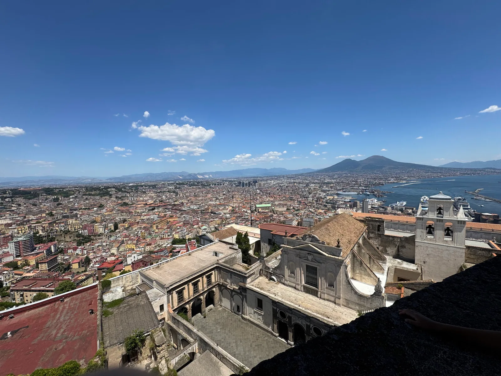 Details at Castel Sant'Elmo Naples — travel photo