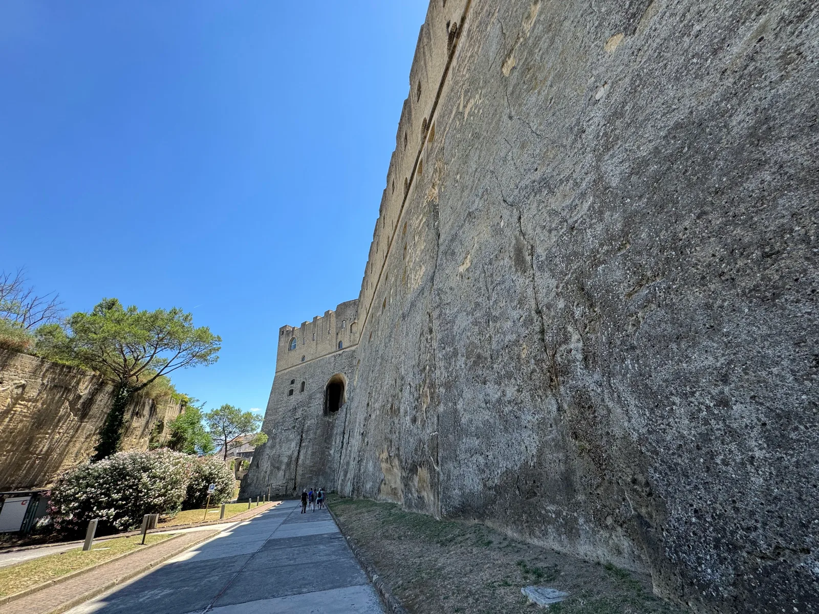 Atmosphere at Castel Sant'Elmo Naples — travel photo