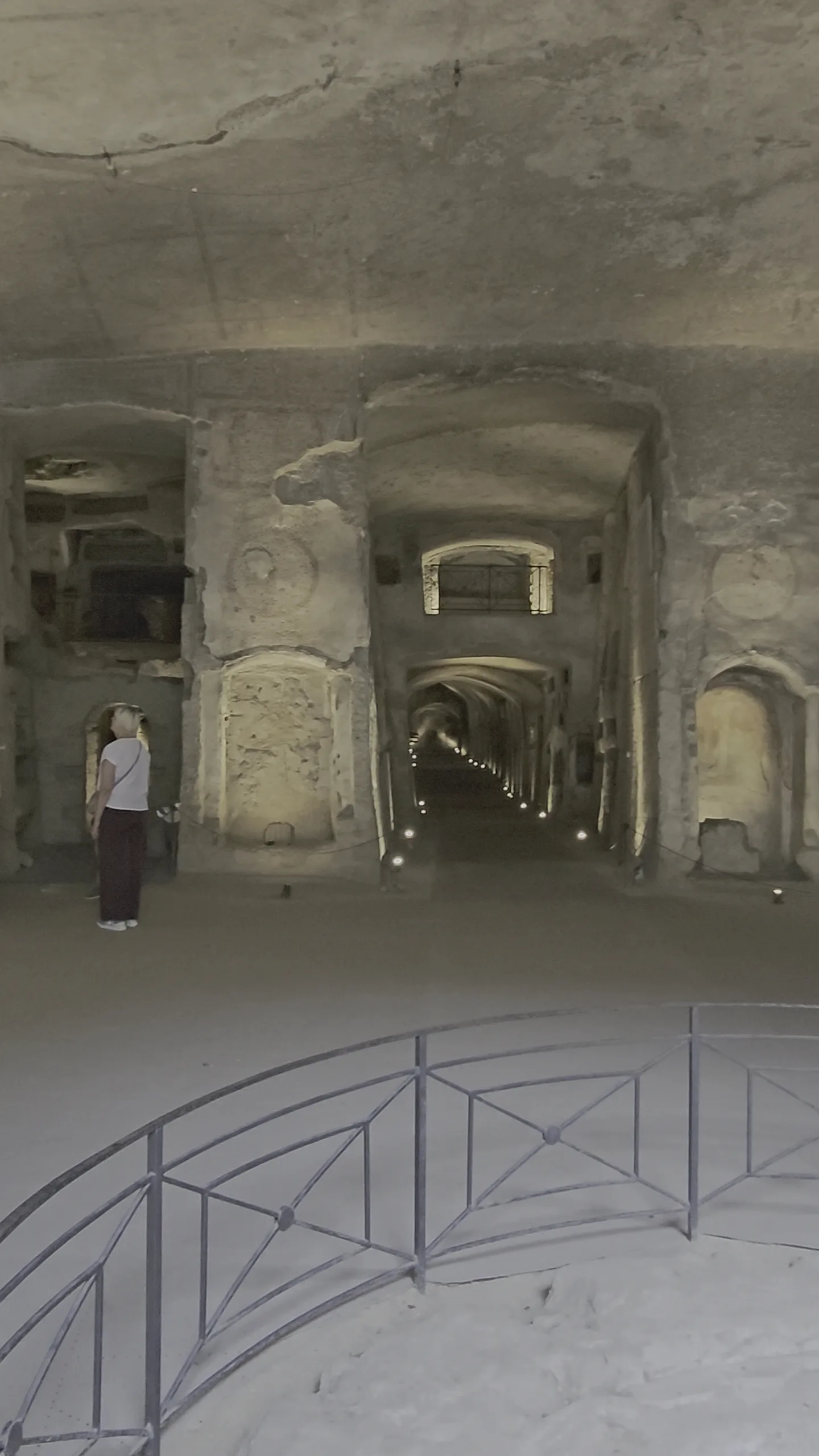 Main view at Catacombs of San Gennaro Naples — travel photo