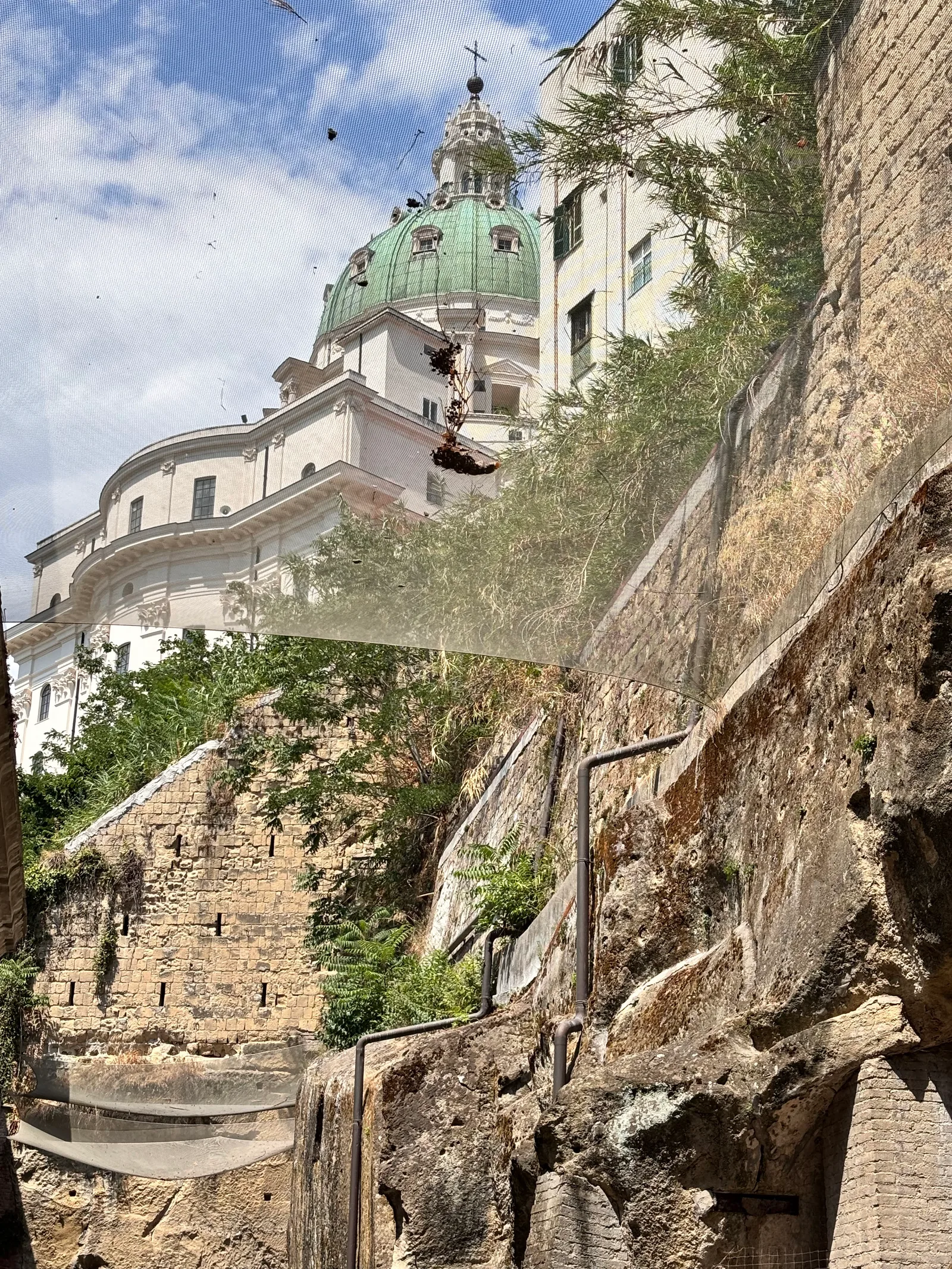 Atmosphere at Catacombs of San Gennaro Naples — travel photo