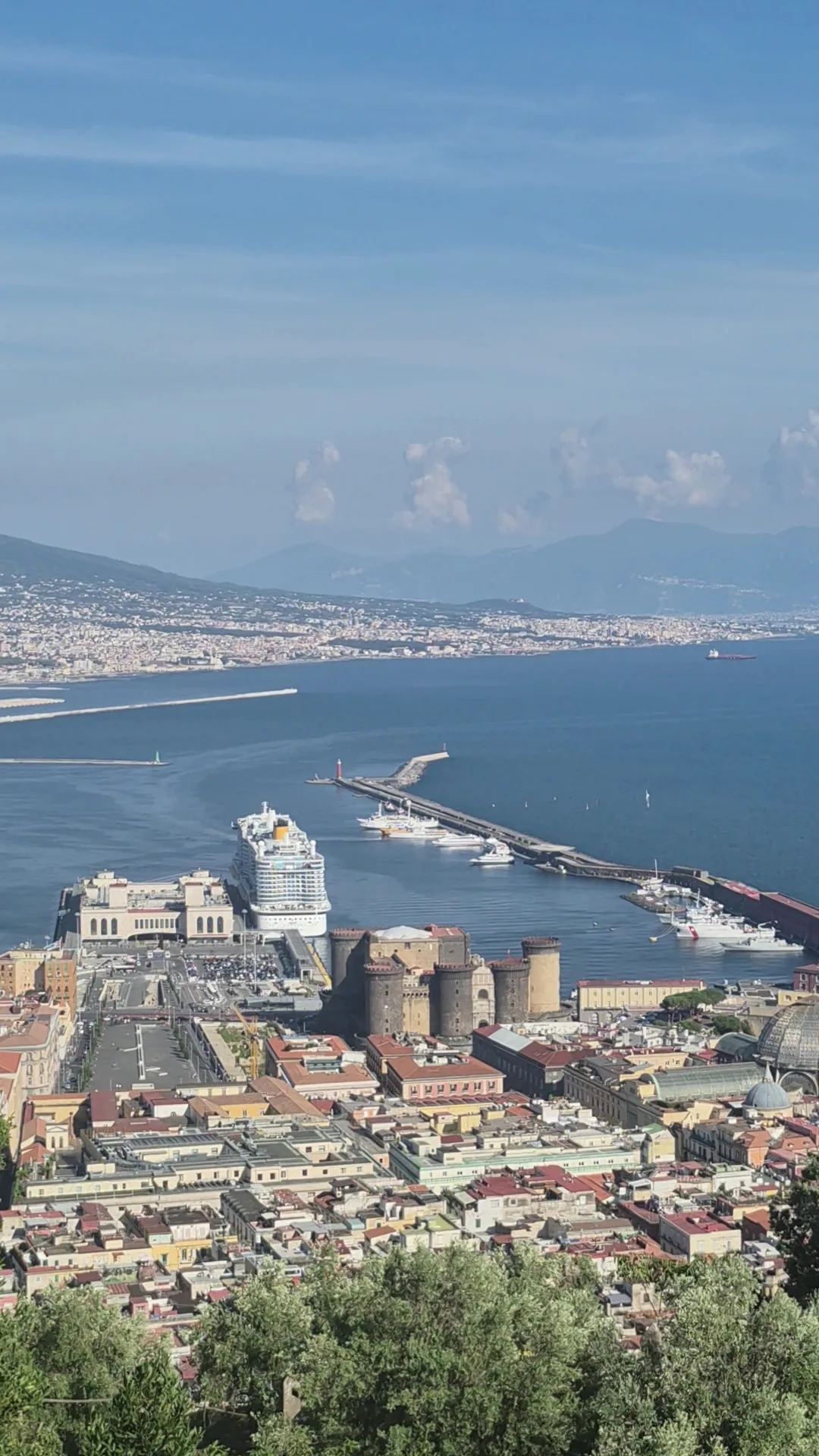 Main view at Charterhouse & Museum of San Martino Naples — travel photo
