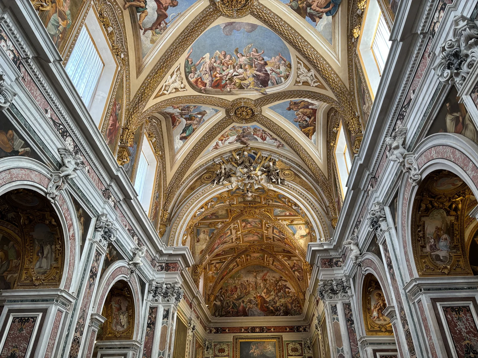 Interior at Charterhouse & Museum of San Martino Naples — travel photo