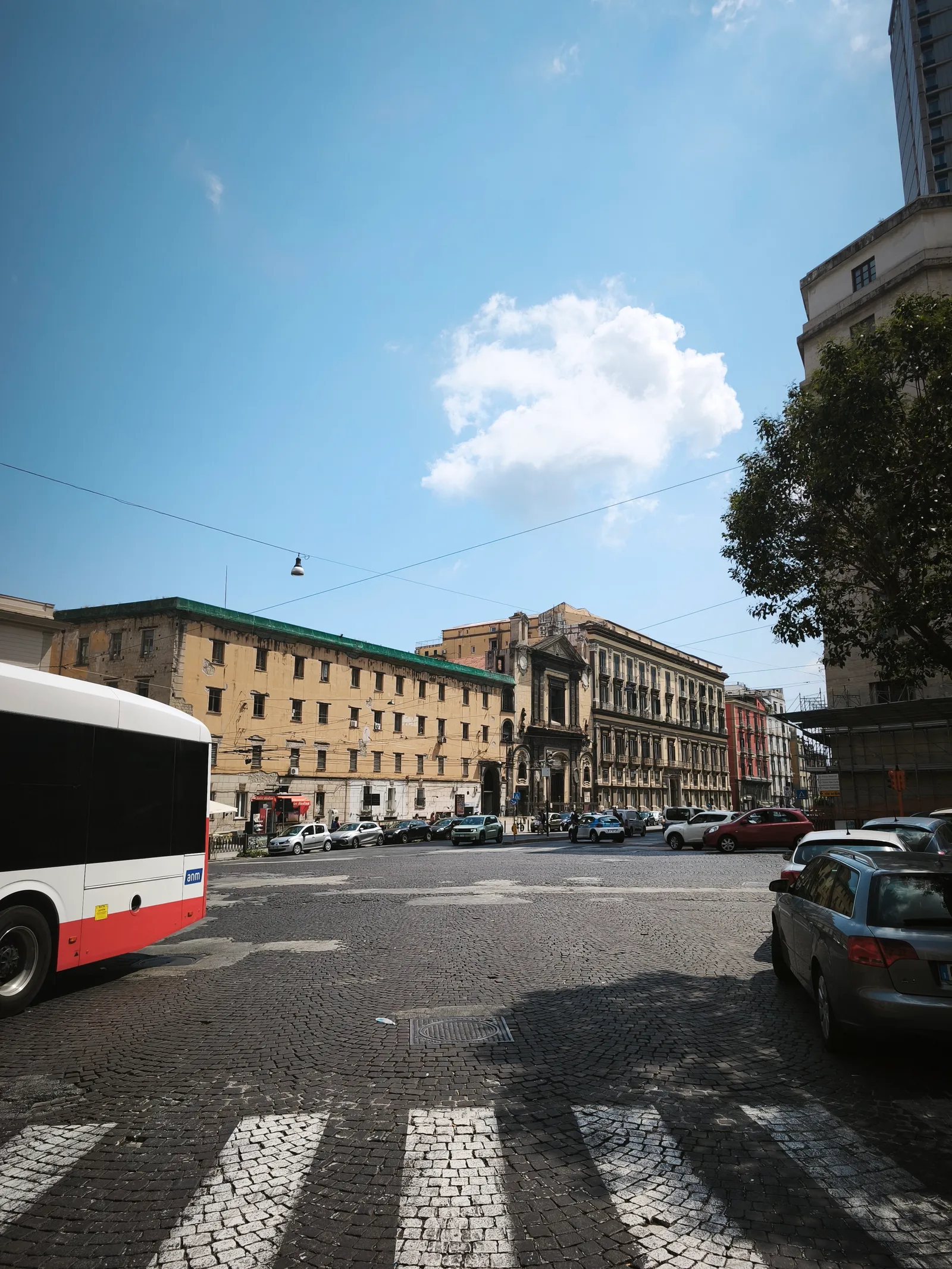 Main view at Church of Santa Maria la Nova Naples — travel photo