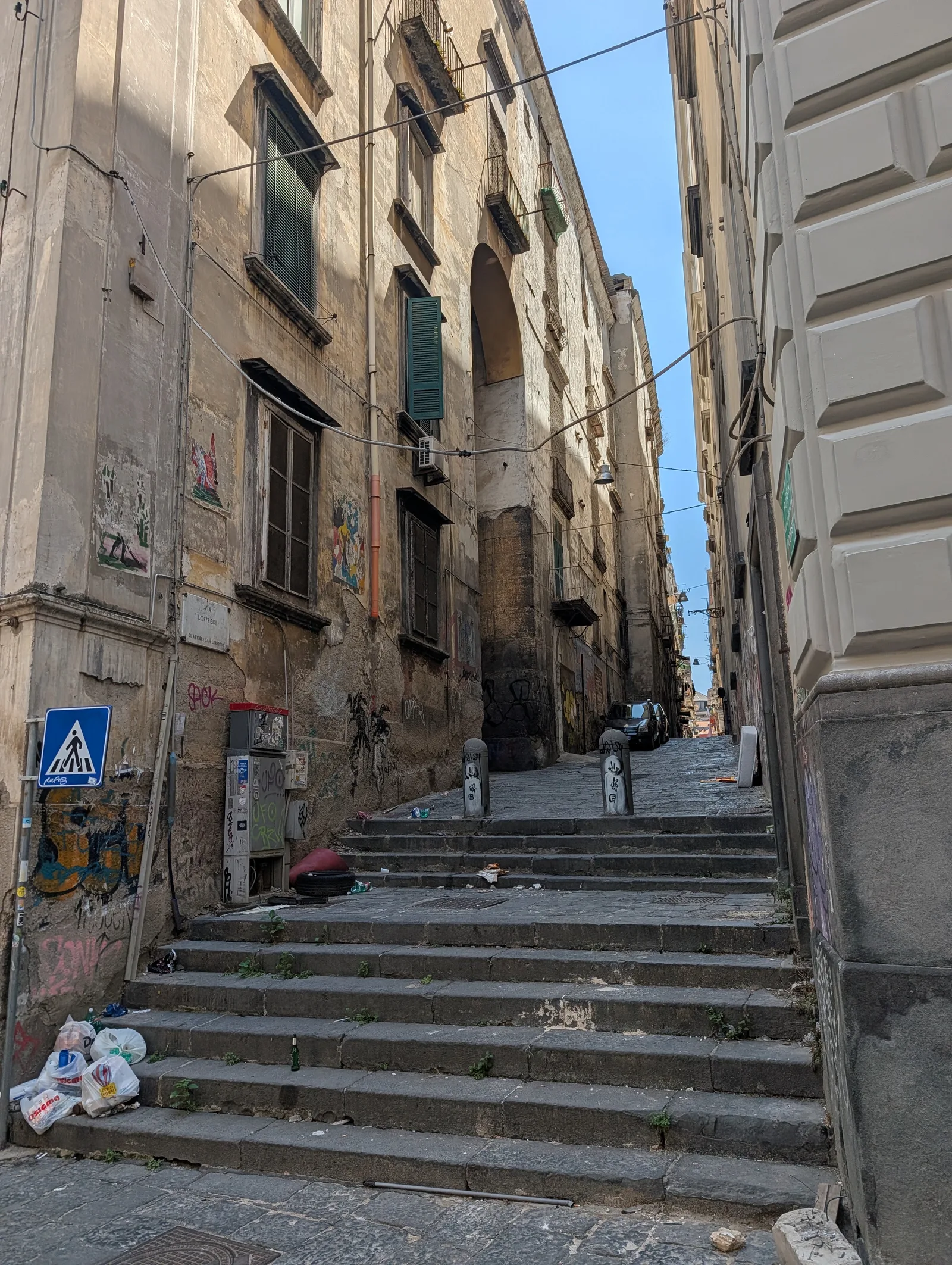 Main view at Donnaregina Contemporary Art Museum - Madre Museum Naples — travel photo
