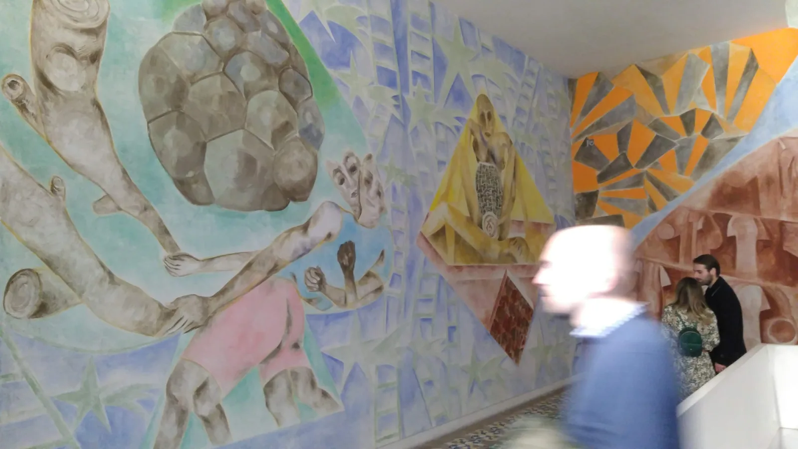 Interior at Donnaregina Contemporary Art Museum - Madre Museum Naples — travel photo