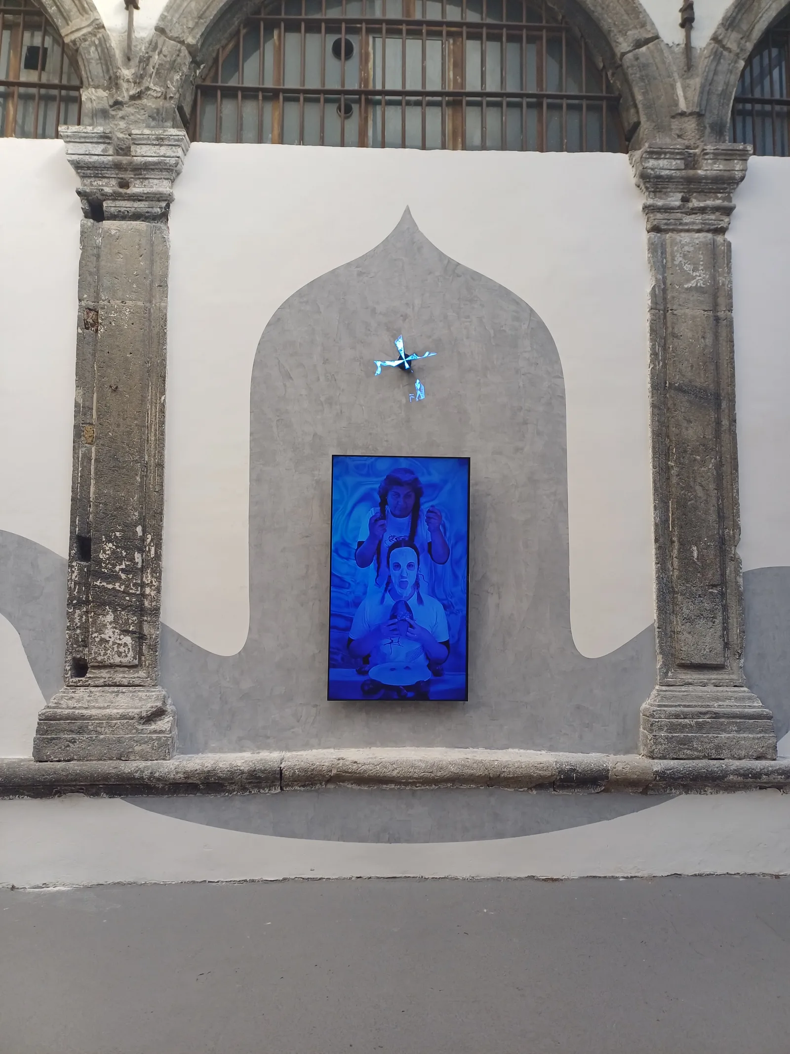 Atmosphere at Fondazione Made in Cloister Naples — travel photo