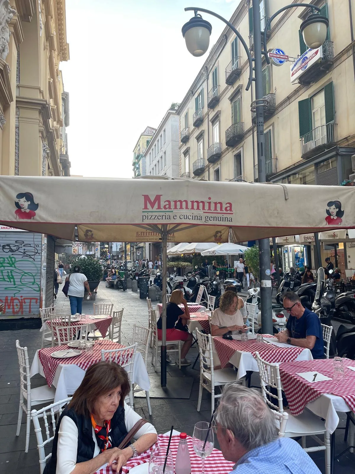 Atmosphere at Galleria Umberto I Naples — travel photo