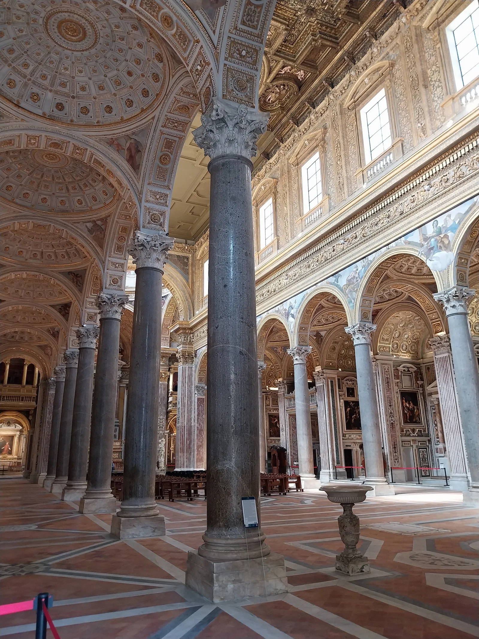 Main view at Girolamini Church Naples — travel photo