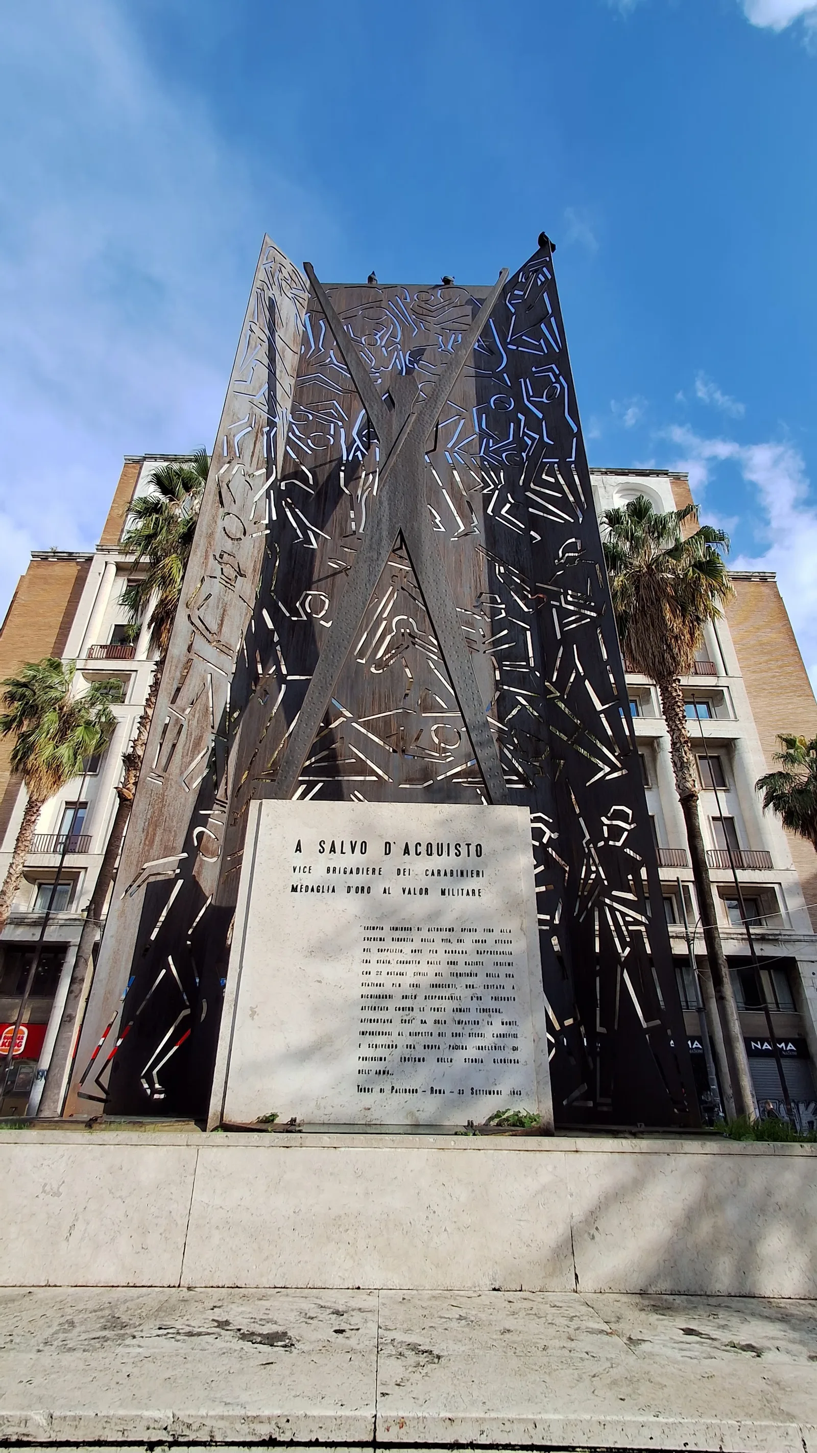 Interior at Monumento a Salvo D'Acquisto C 10 Naples — travel photo