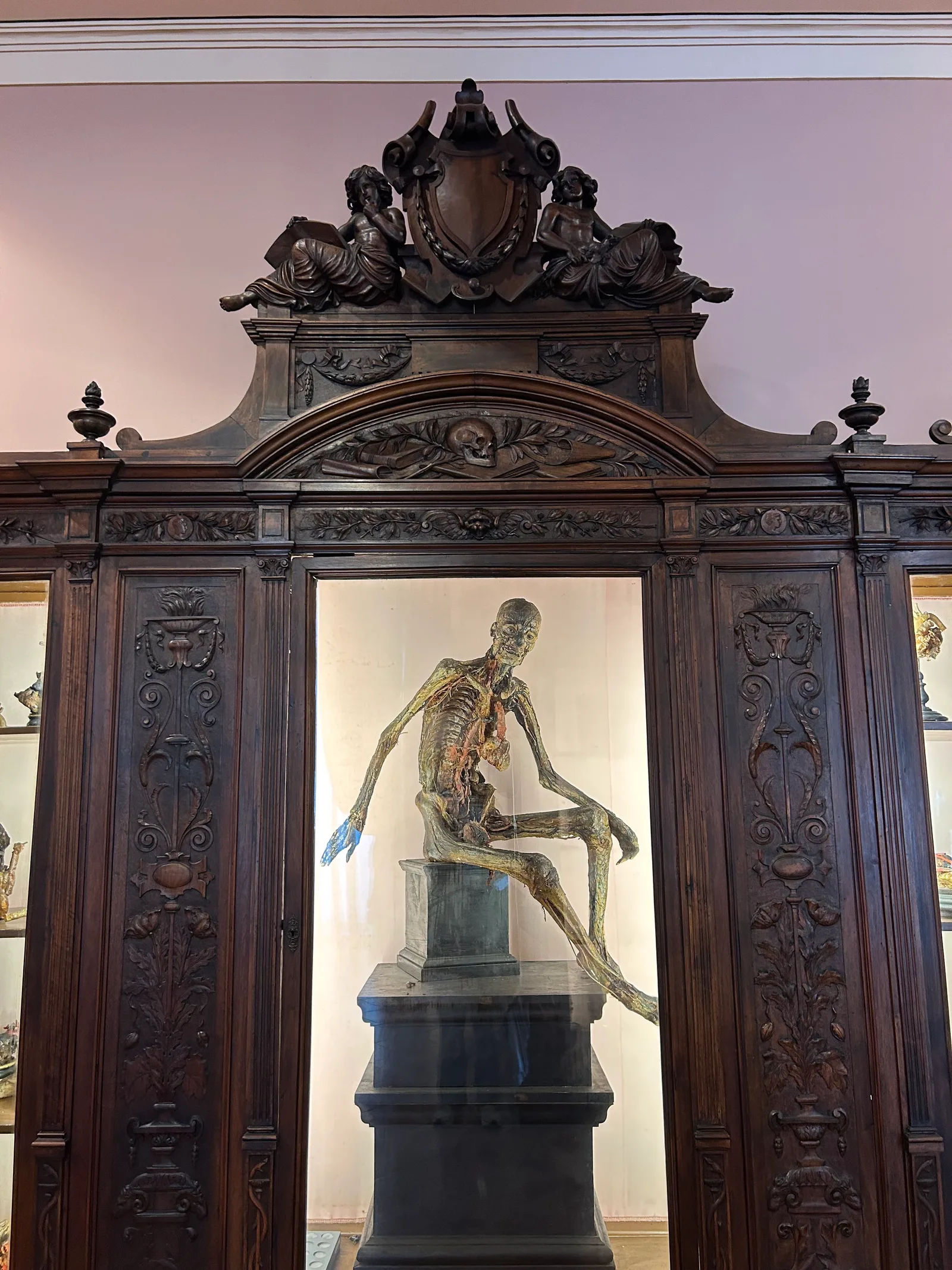 Details at MUSA - Museo Universitario delle Scienze e delle Arti Naples — travel photo