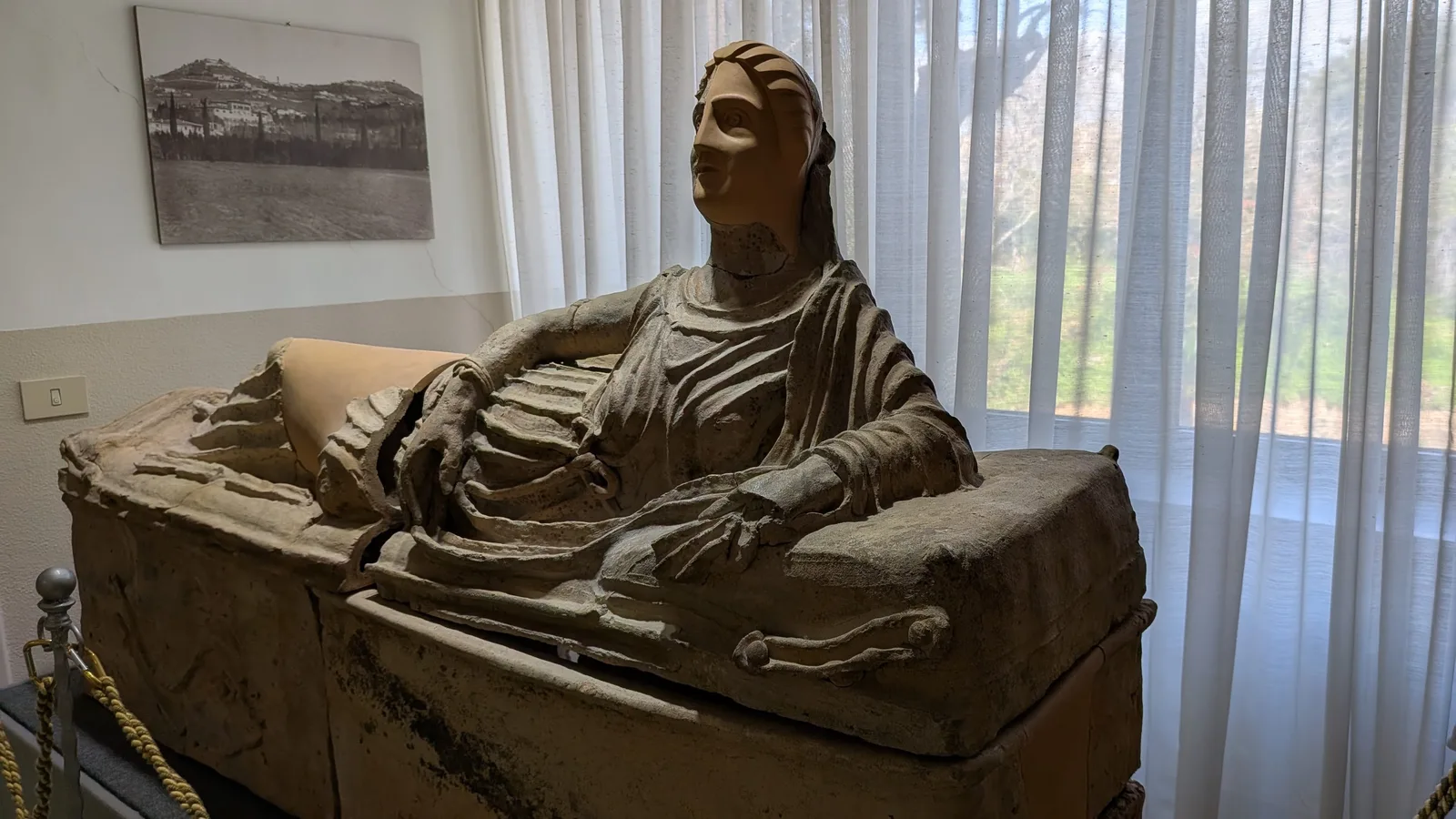 Main view at Museo Archeologico Etrusco “Padre Leopoldo De Feis” Naples — travel photo