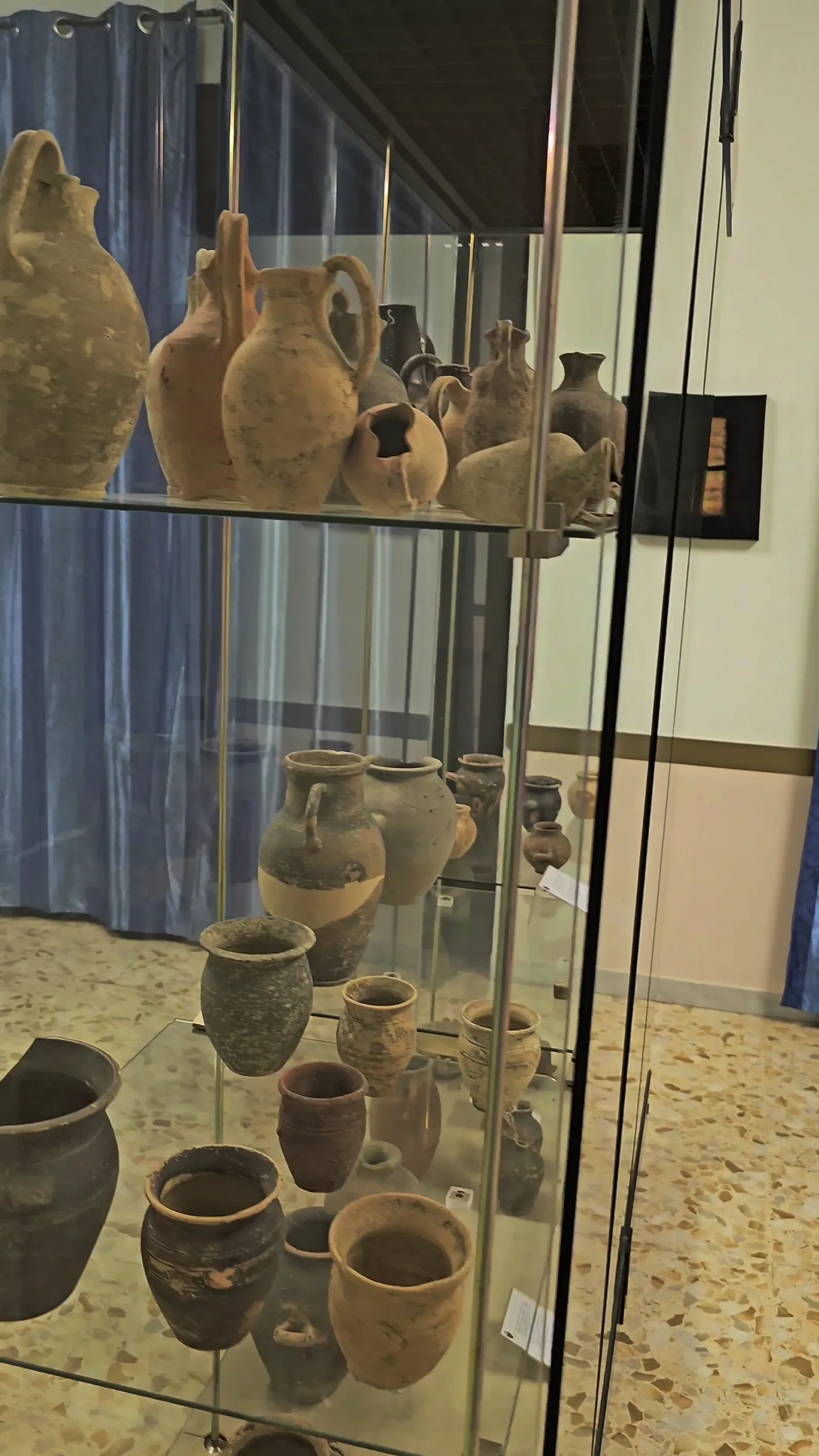 Interior at Museo Archeologico Etrusco “Padre Leopoldo De Feis” Naples — travel photo