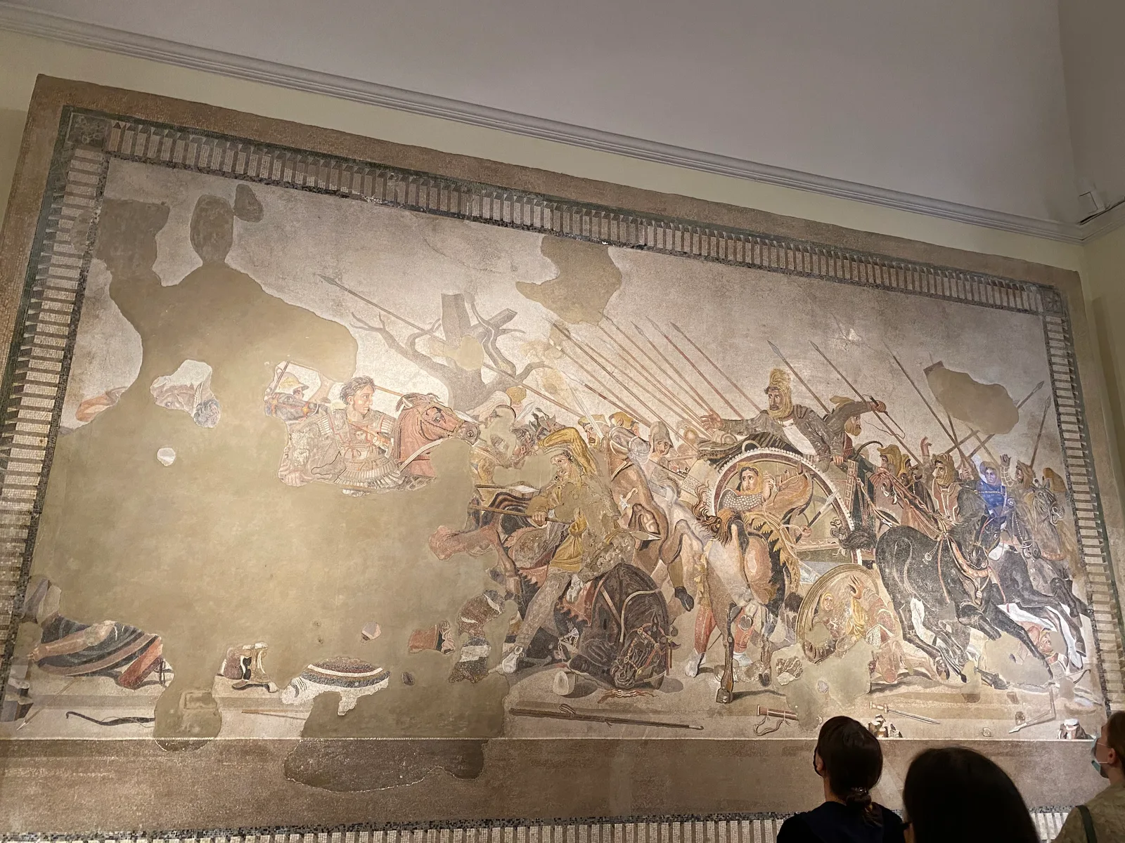 Interior at Museo Archeologico Nazionale di Napoli Naples — travel photo