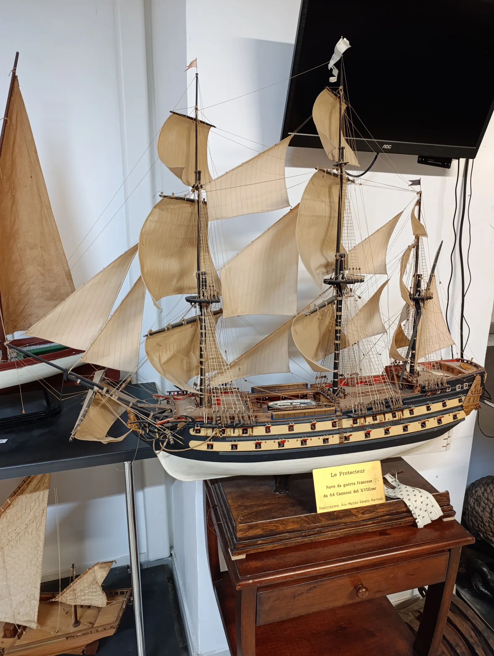 Main view at Museo del Mare di Napoli Naples — travel photo