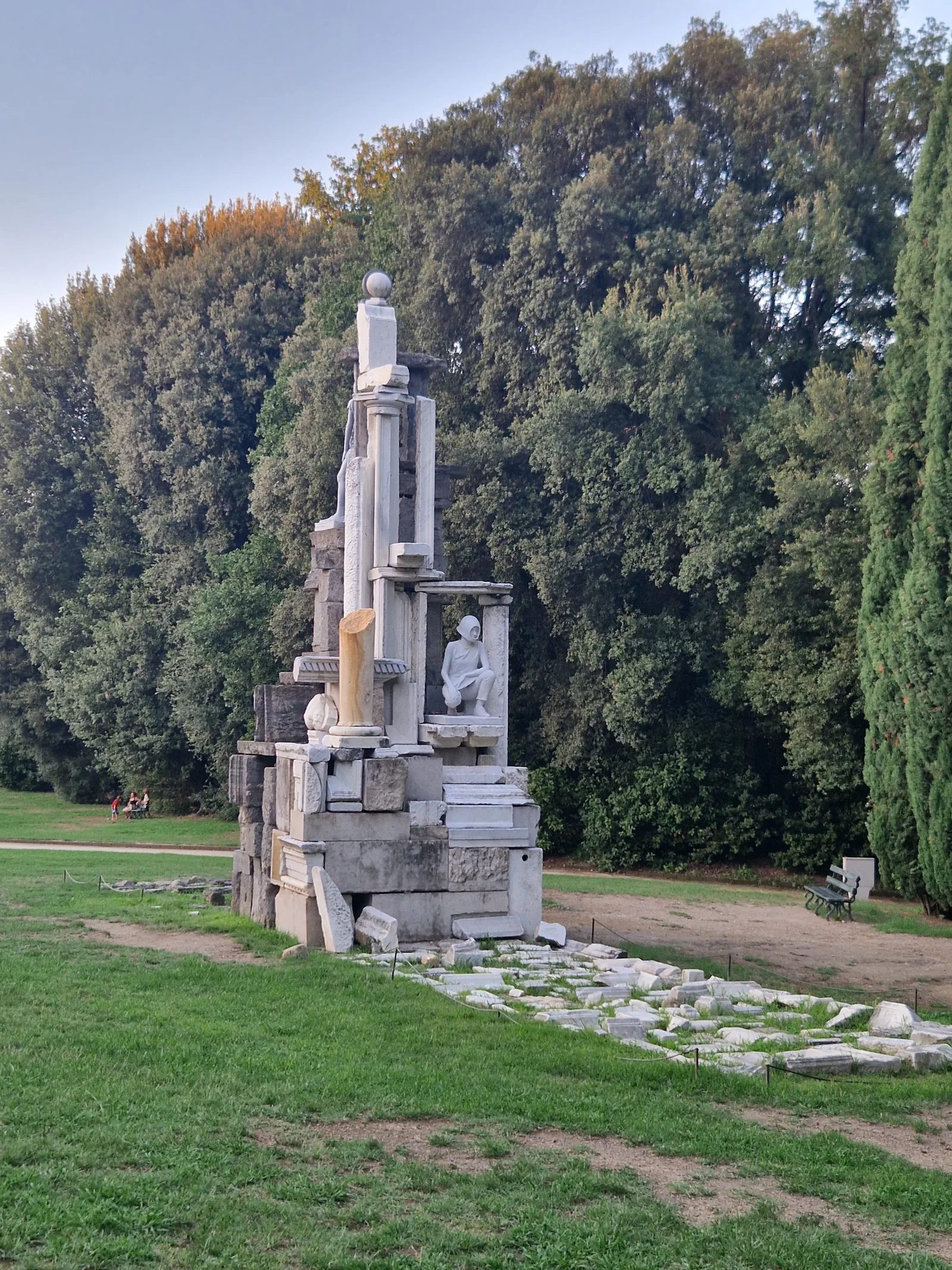 Main view at Museo di Capodimonte Naples — travel photo