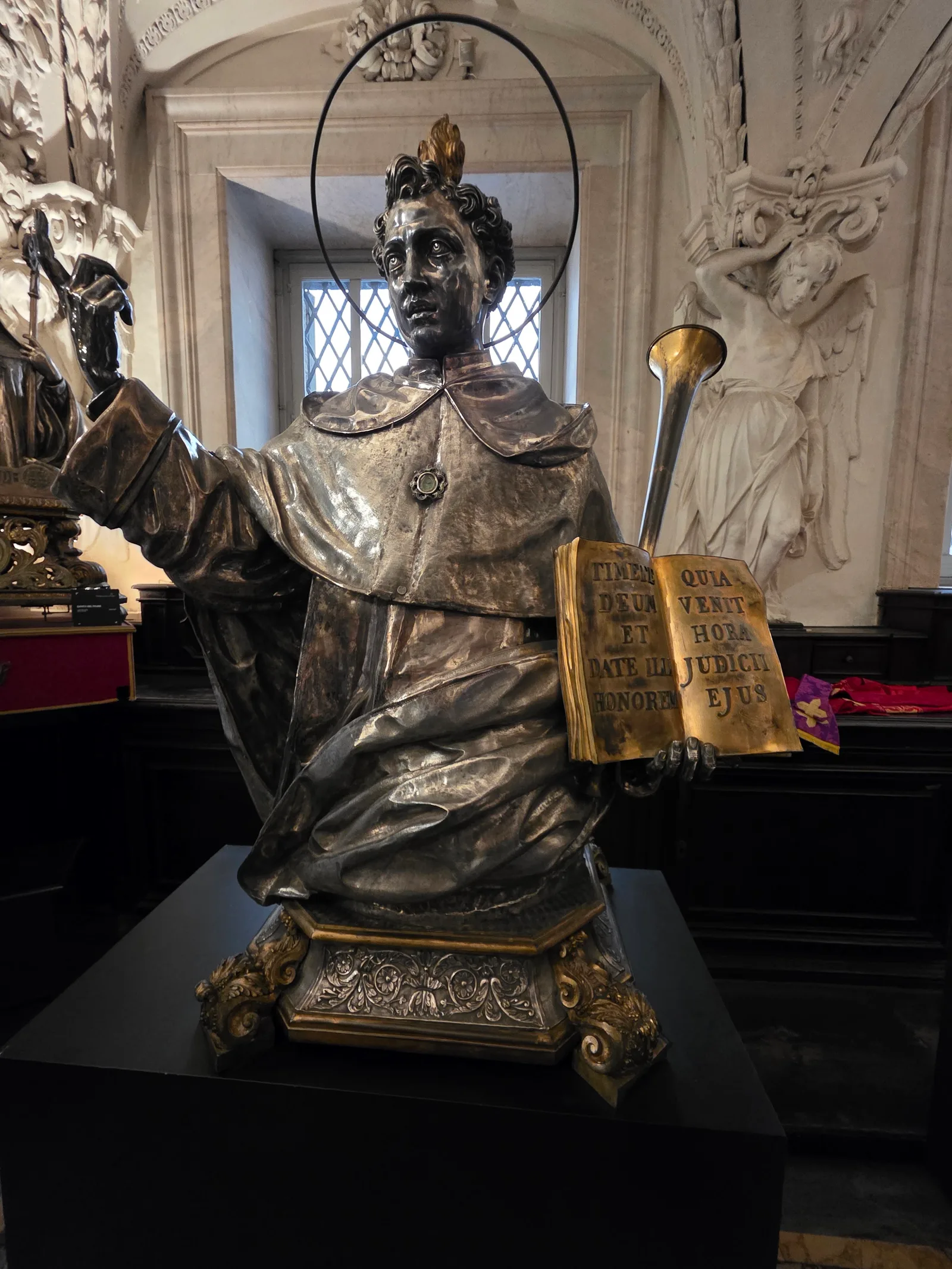 Atmosphere at Museum of the Treasure of San Gennaro Naples — travel photo