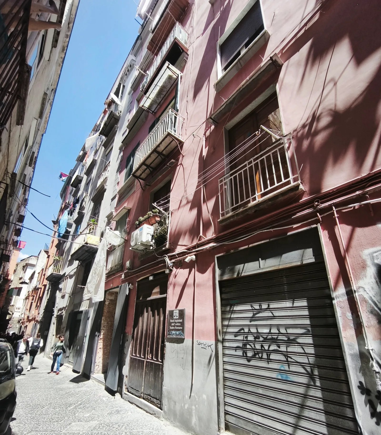 Interior at Napoli Sotterranea Naples — travel photo