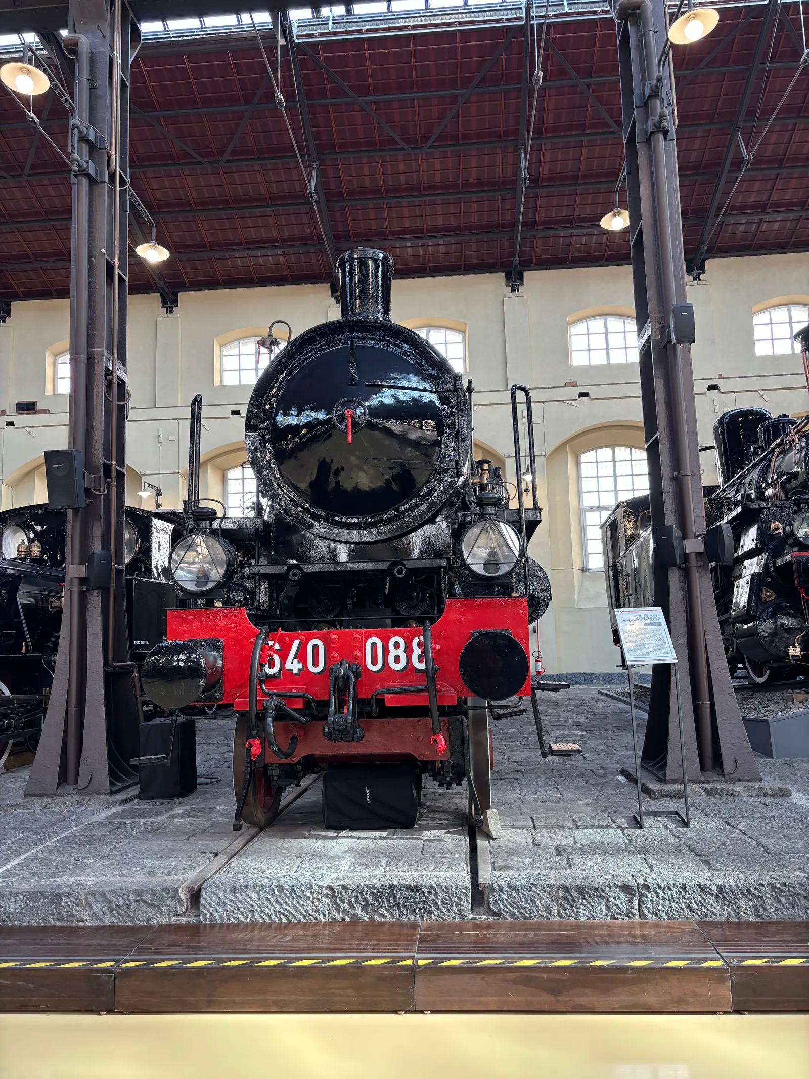 Details at National Railway Museum of Pietrarsa Naples — travel photo