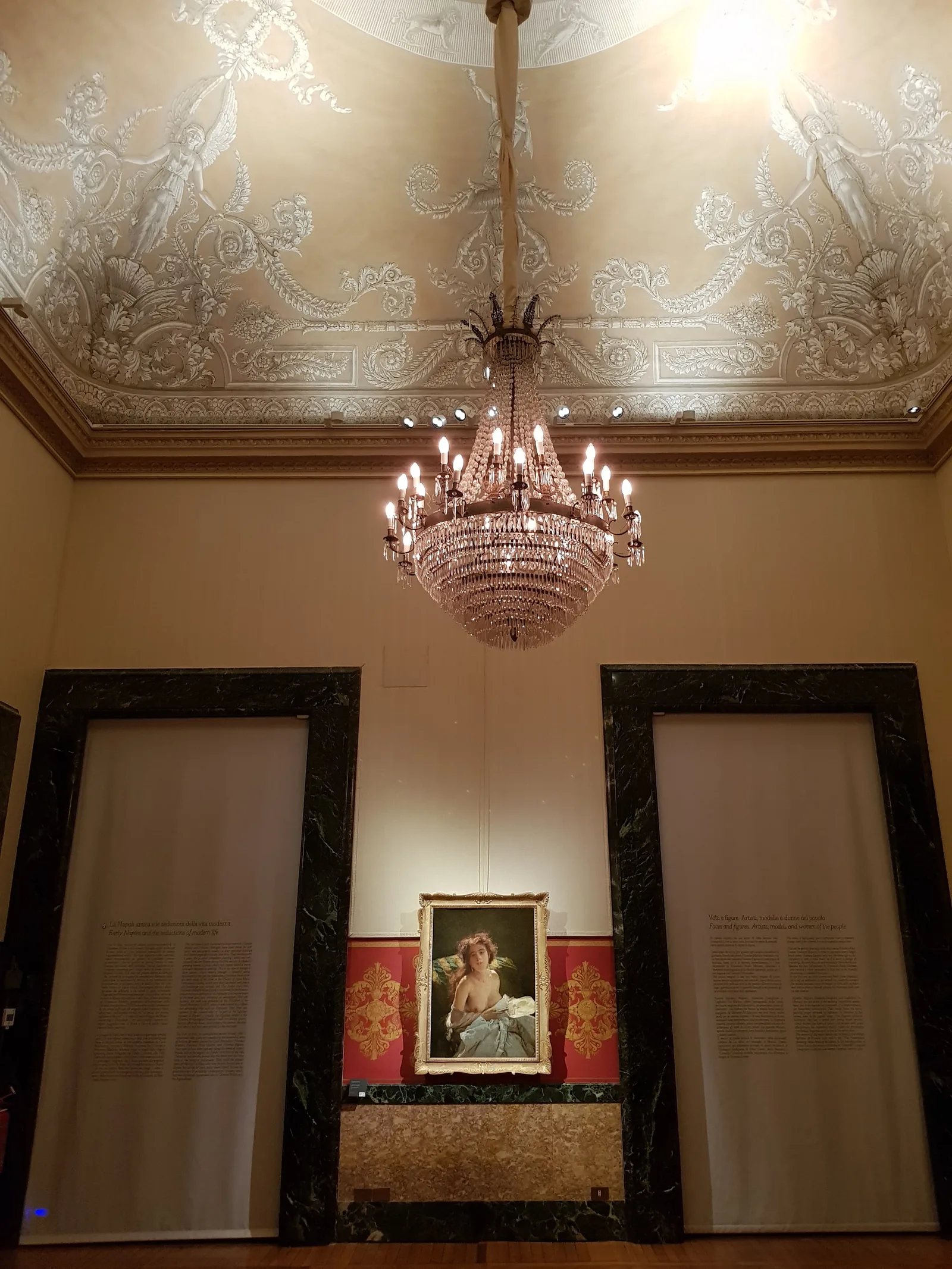 Main view at Palazzo Zevallos Stigliano Naples — travel photo