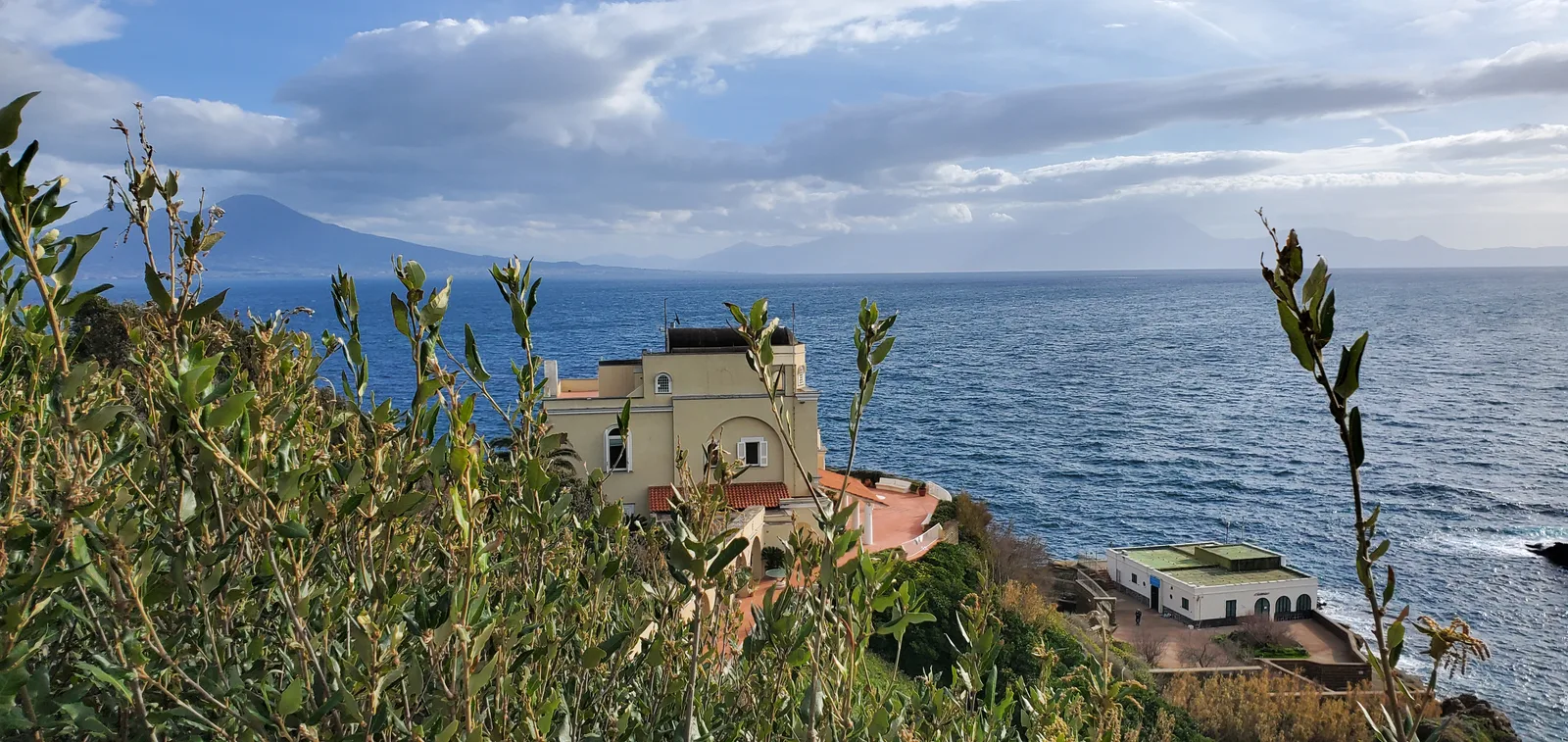 Atmosphere at Parco Archeologico del Pausilypon Naples — travel photo
