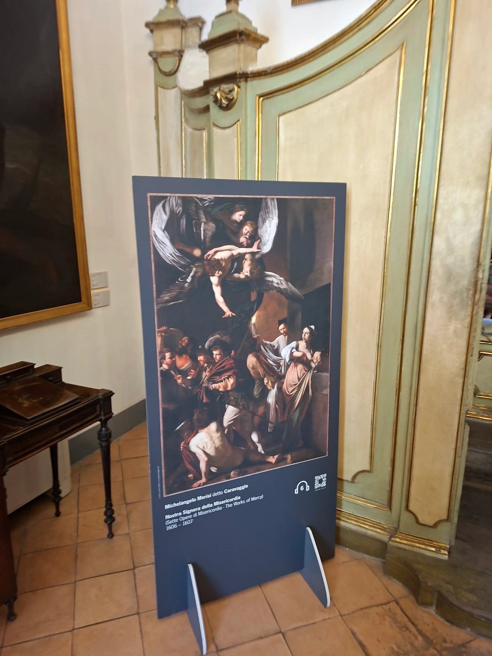 Main view at Pio Monte della Misericordia Naples — travel photo