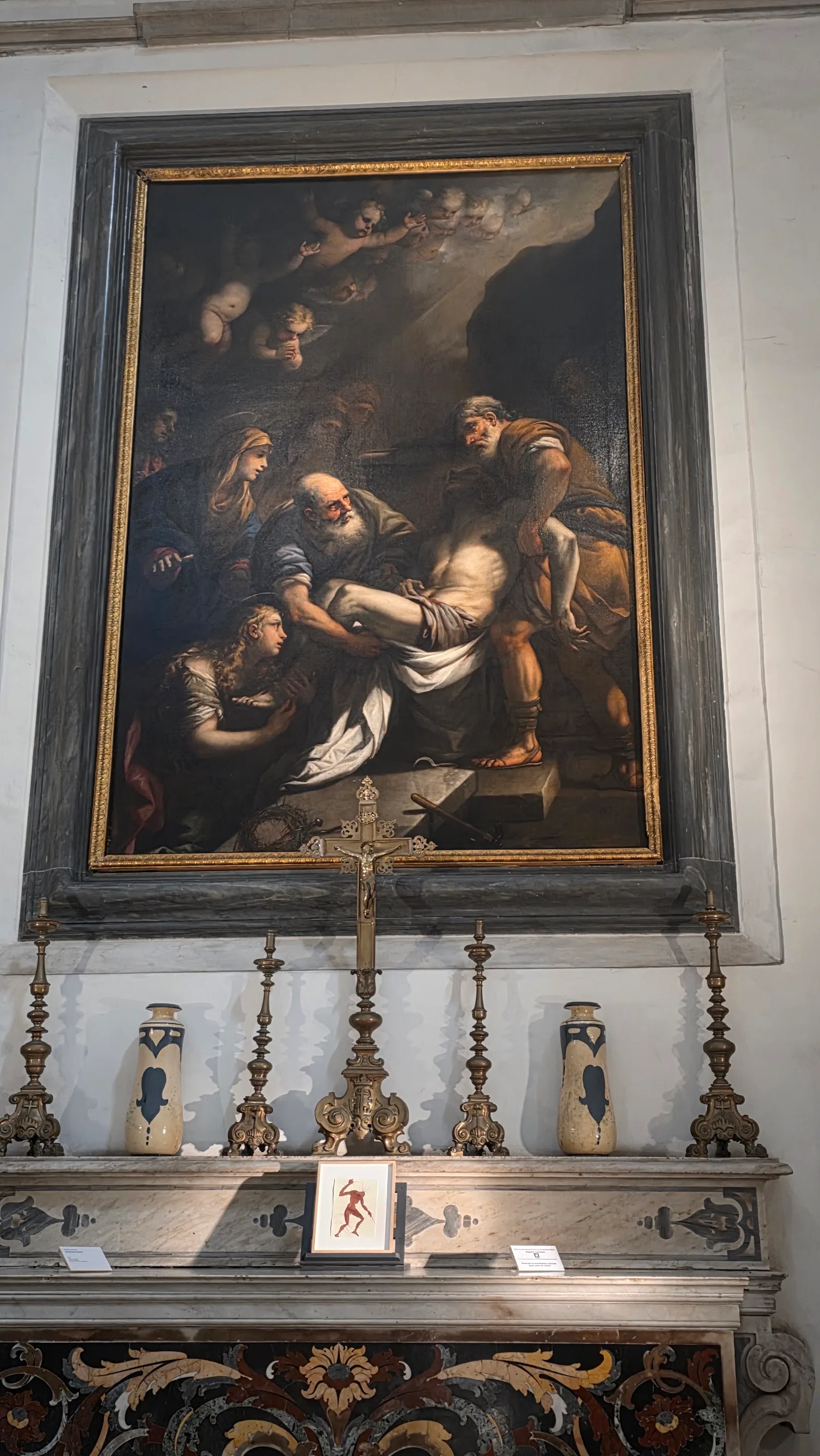 Interior at Pio Monte della Misericordia Naples — travel photo