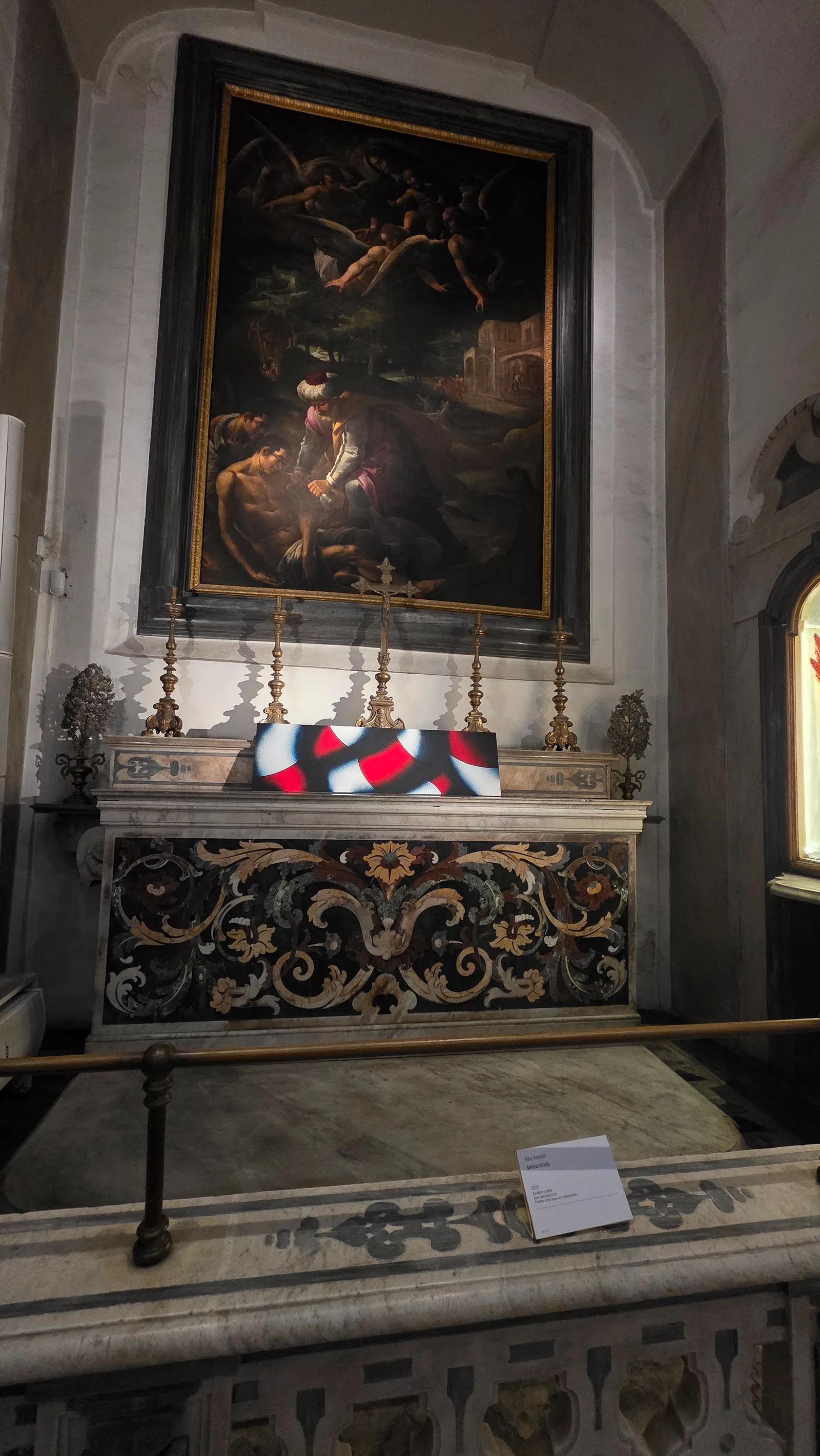 Details at Pio Monte della Misericordia Naples — travel photo