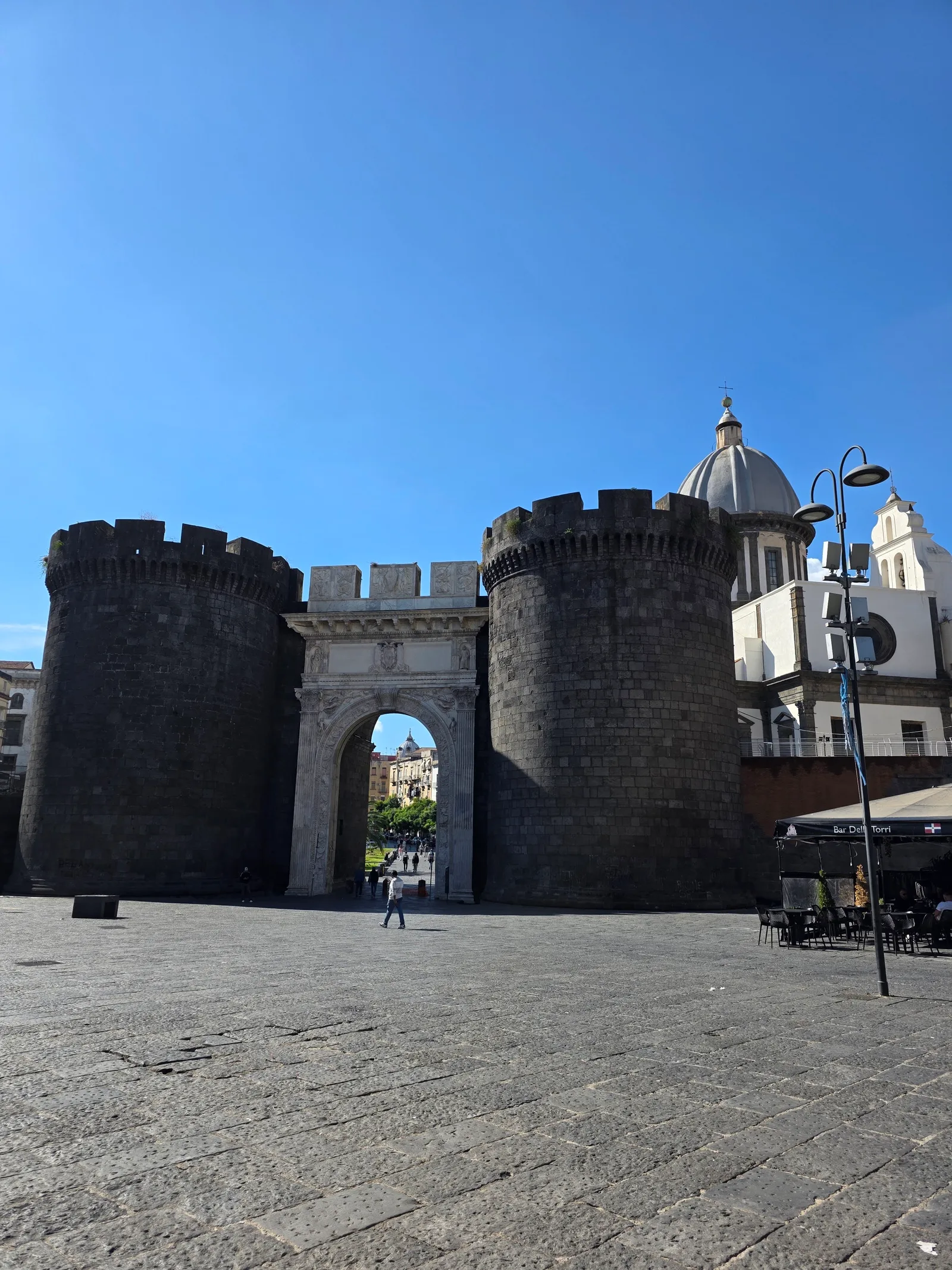 Interior at Porta Capuana Naples — travel photo