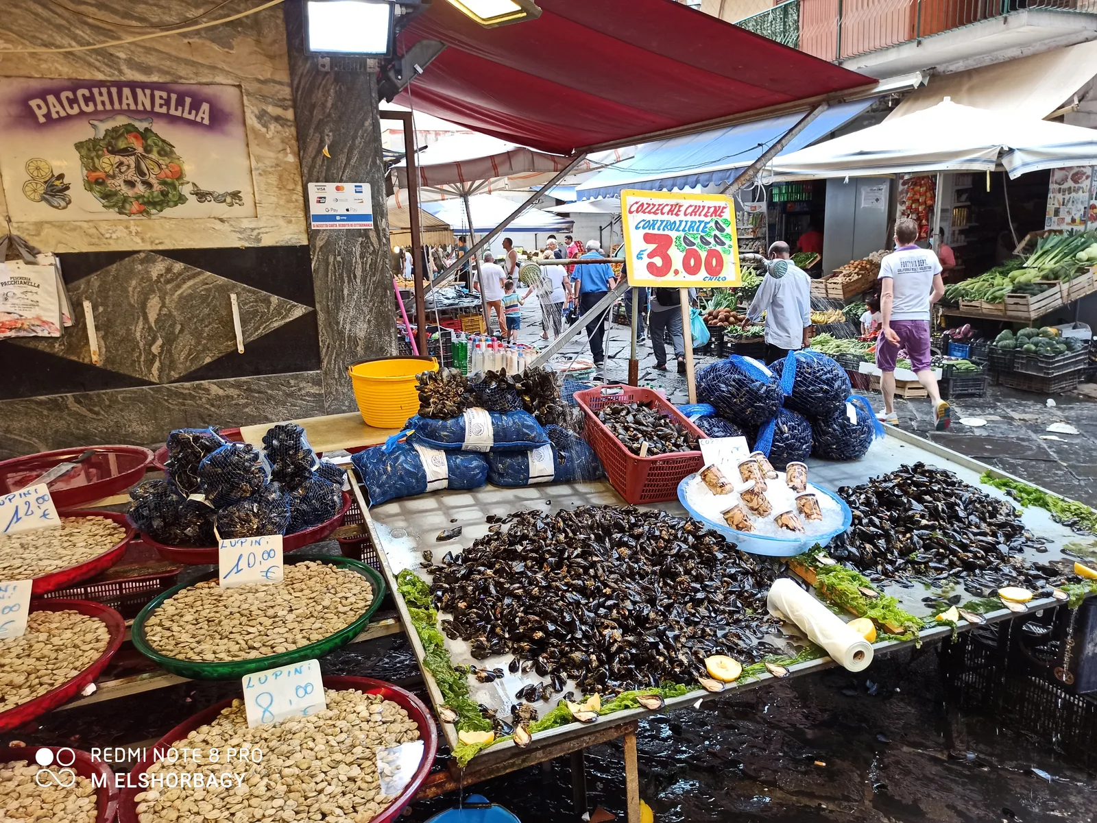 Interior at Porta Nolana Naples — travel photo