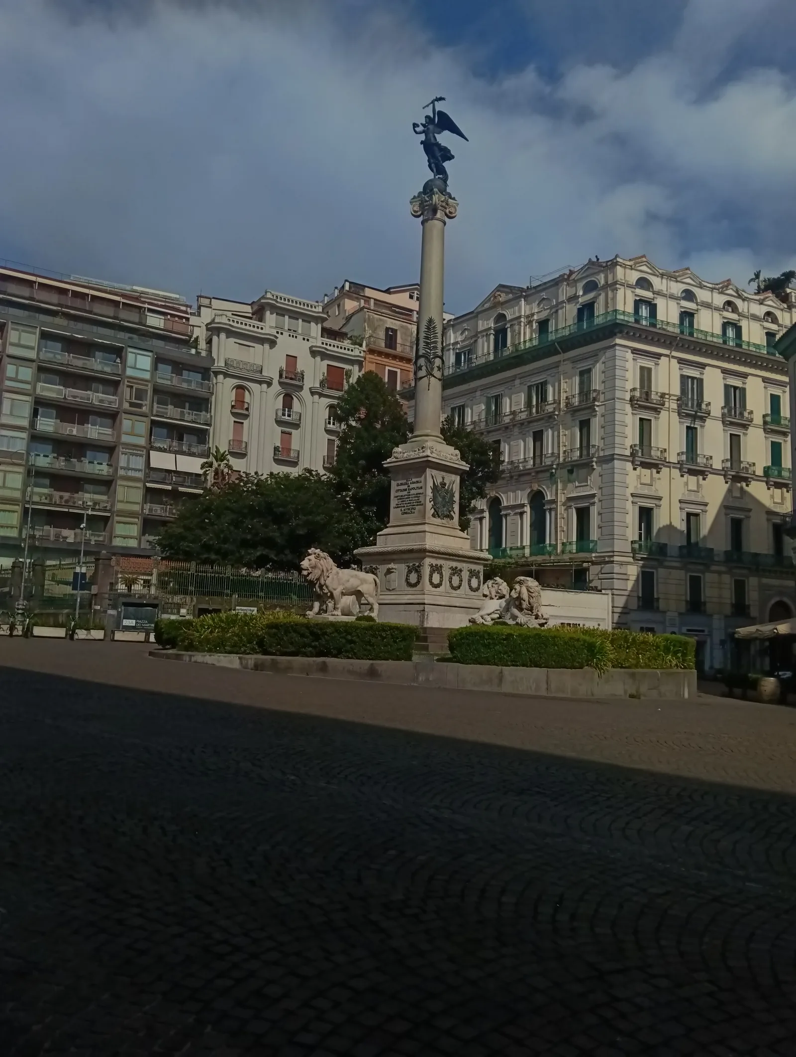 Main view at Villa Comunale Naples — travel photo