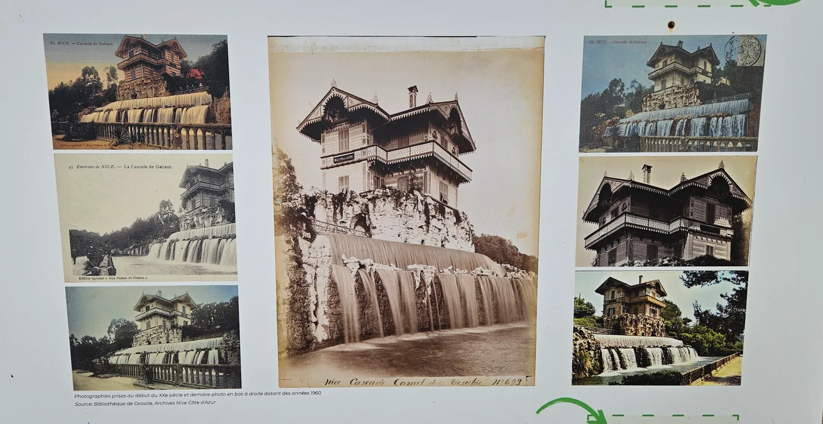 Main view at Cascade de Gairaut Nice — travel photo