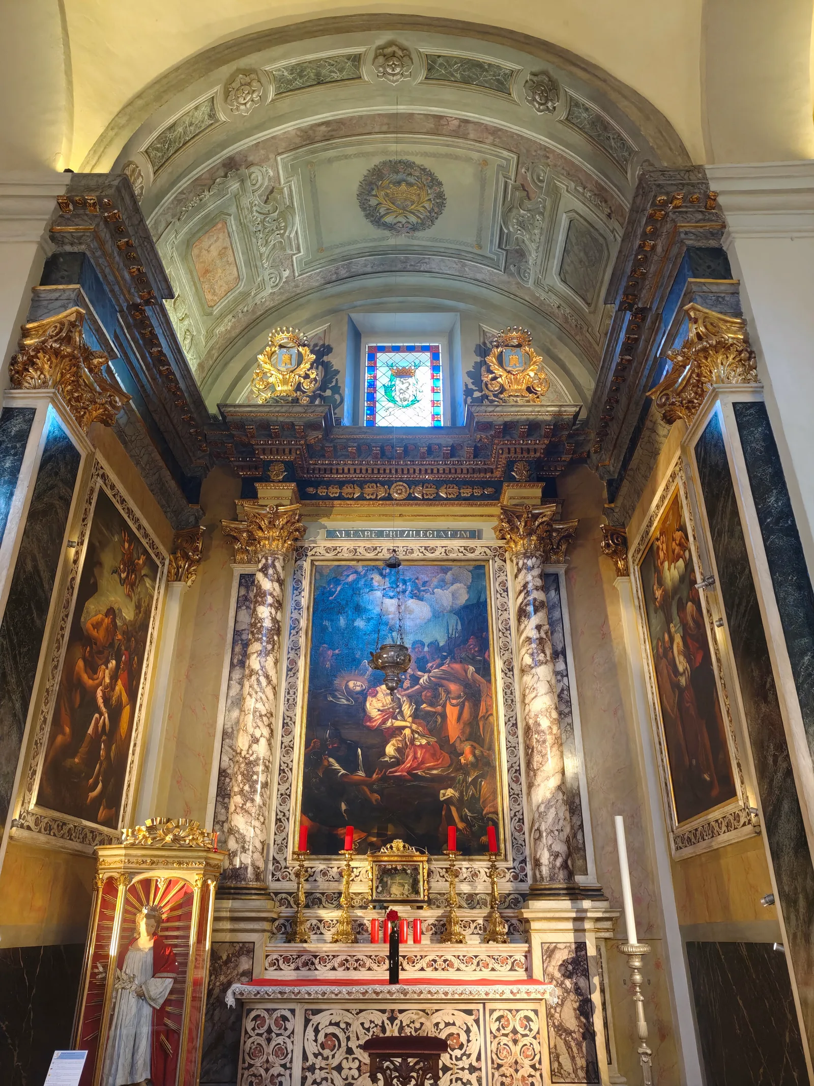 Atmosphere at Cathédrale Sainte-Réparate de Nice Nice — travel photo