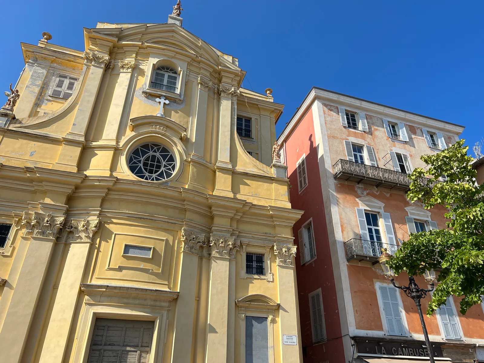 Atmosphere at Chapelle de la Miséricorde Nice — travel photo