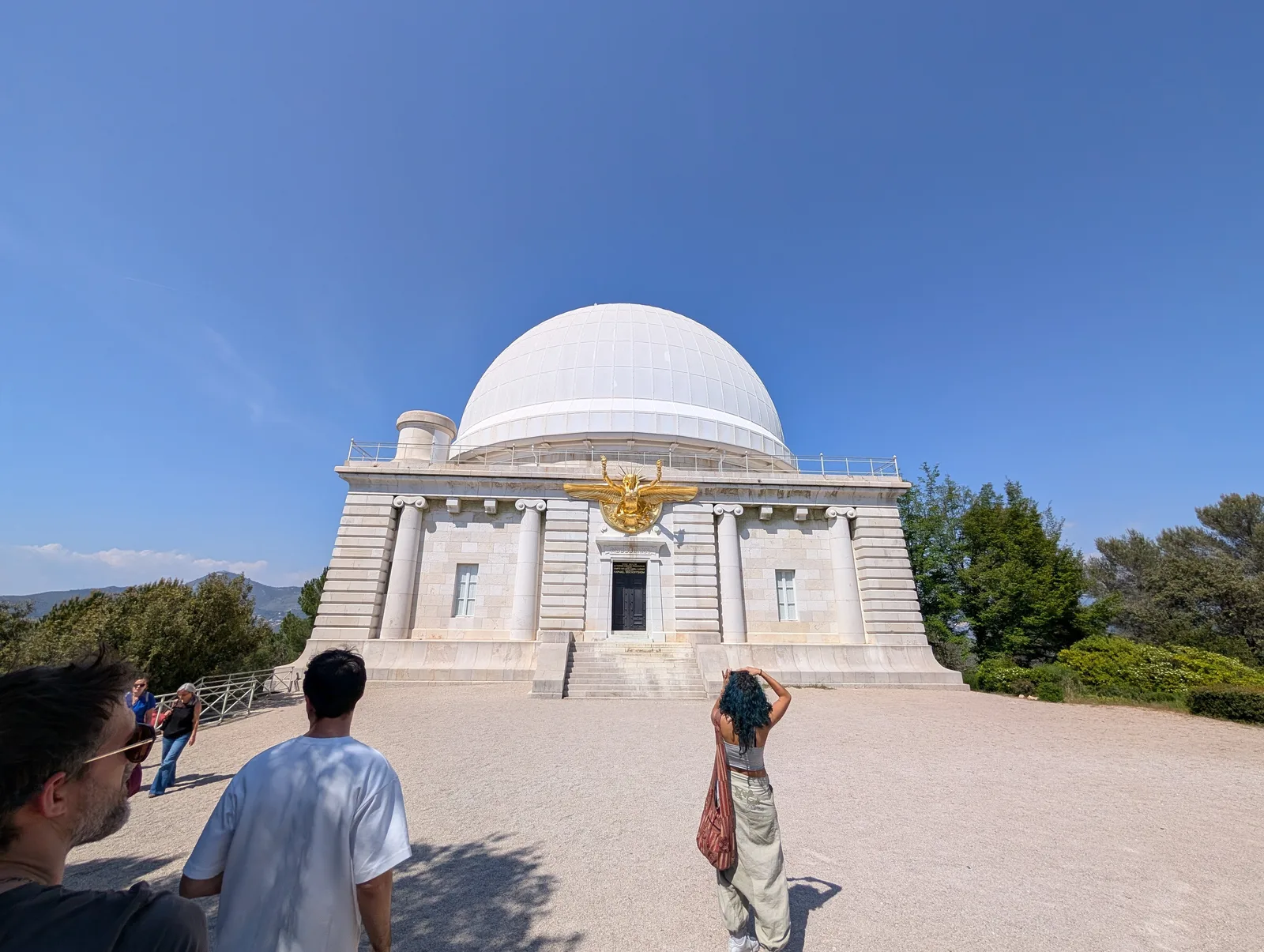Details at Côte d'Azur Observatory Nice — travel photo