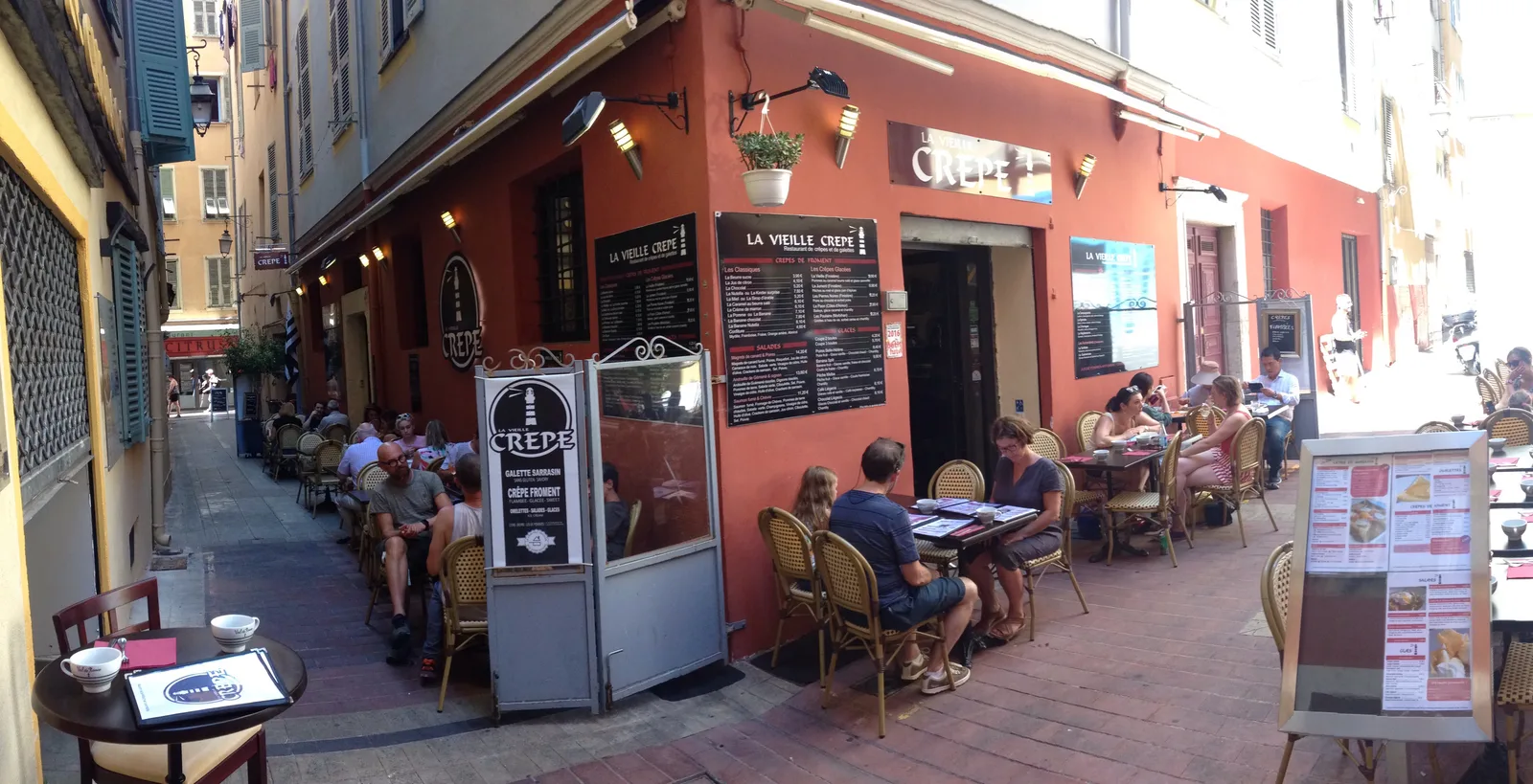 Interior at La Vieille Crepe Nice — travel photo