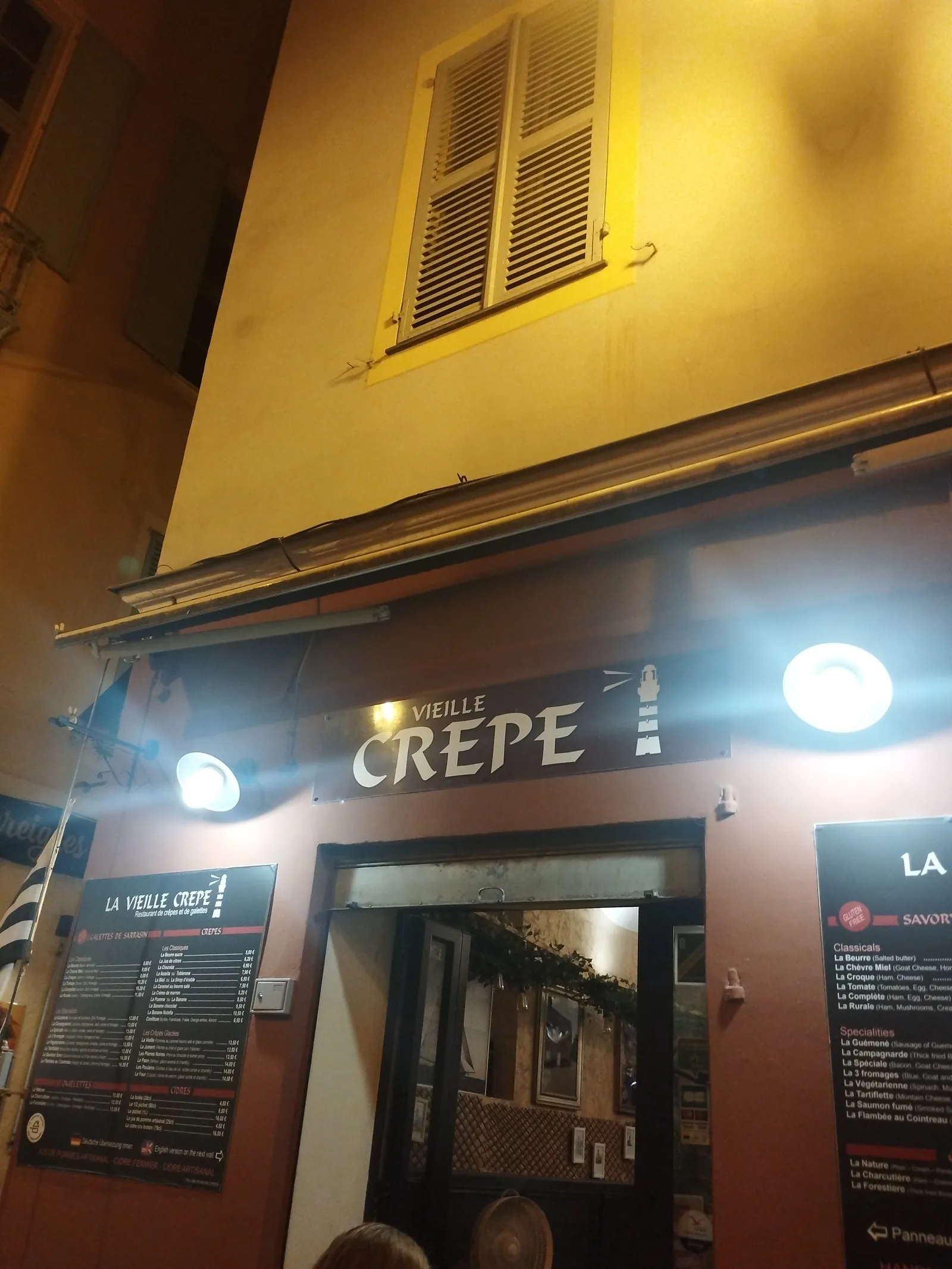 Details at La Vieille Crepe Nice — travel photo