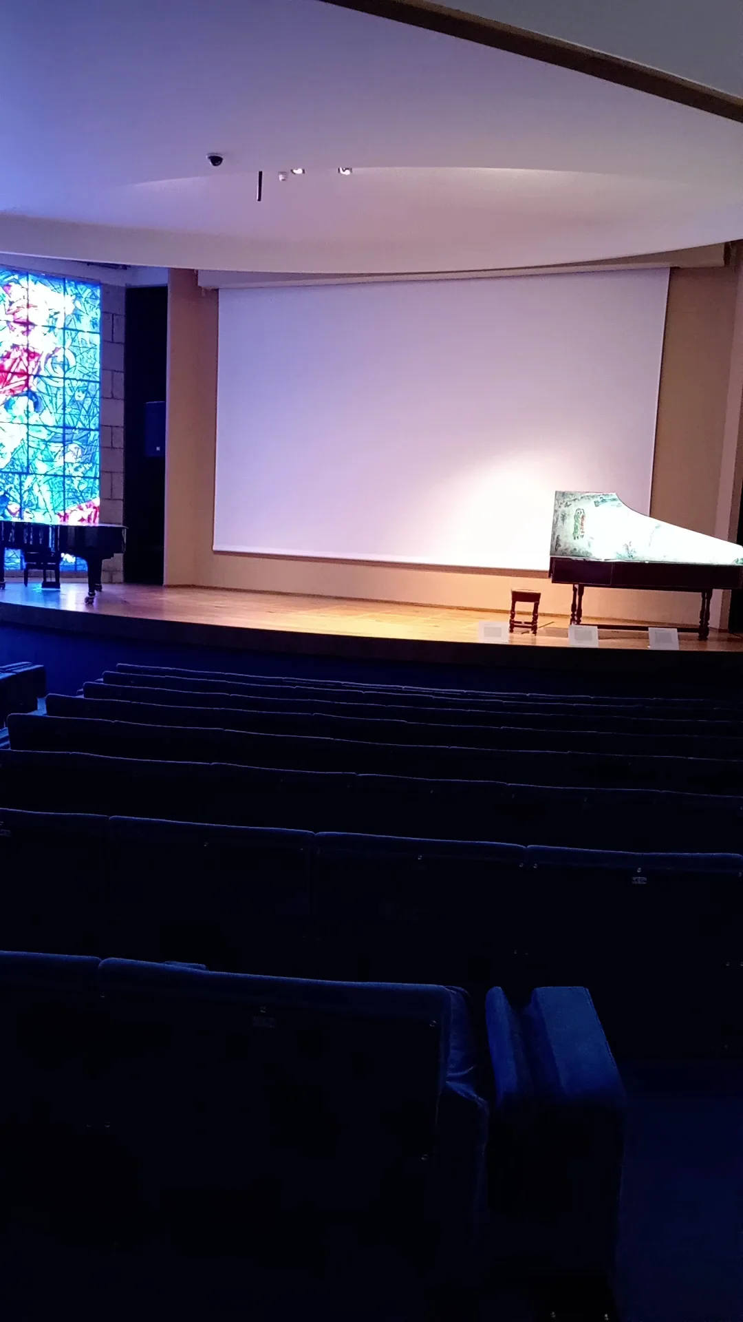 Interior at Marc Chagall National Museum Nice — travel photo