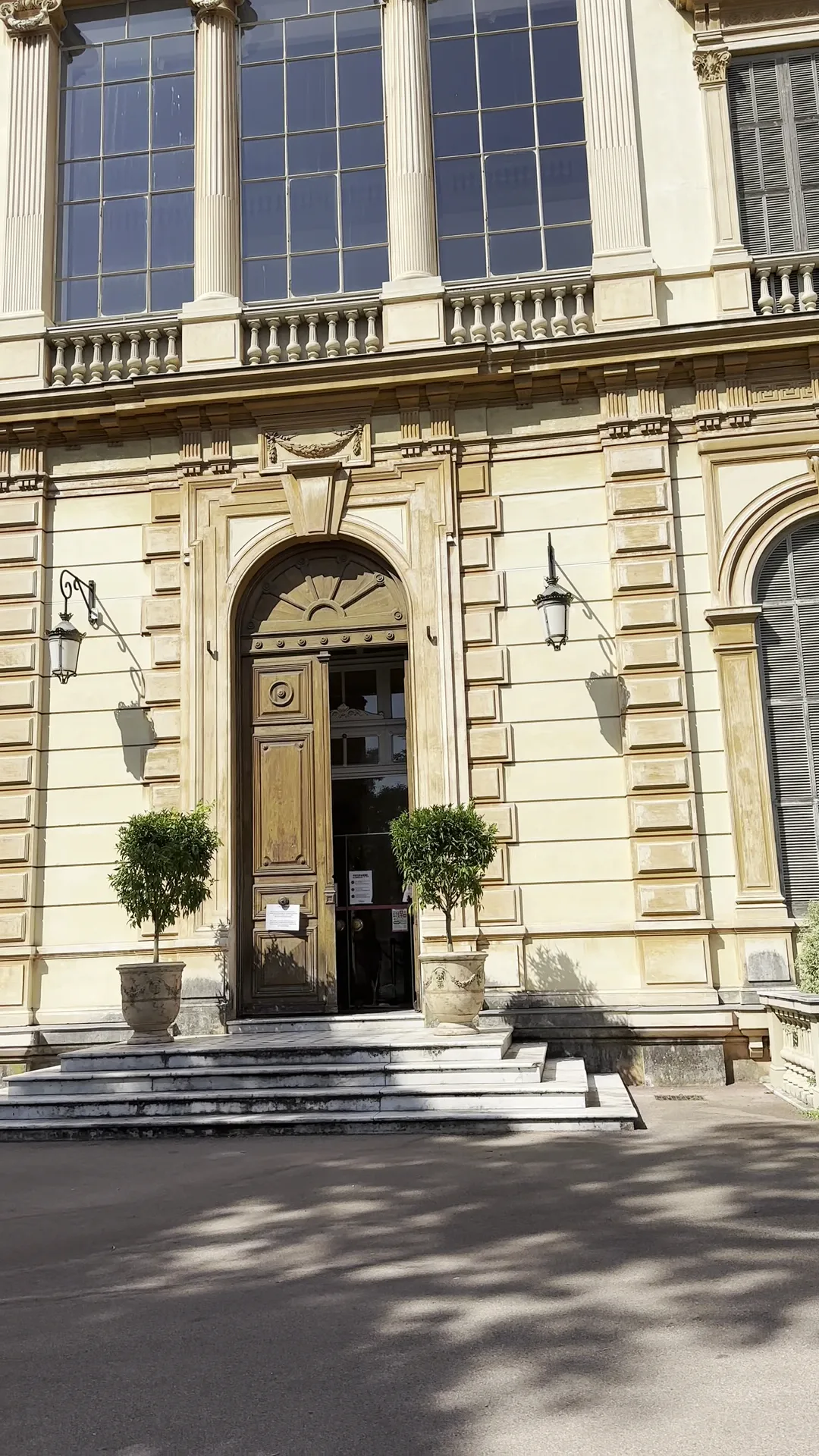 Main view at Musée des Beaux-Arts de Nice Nice — travel photo