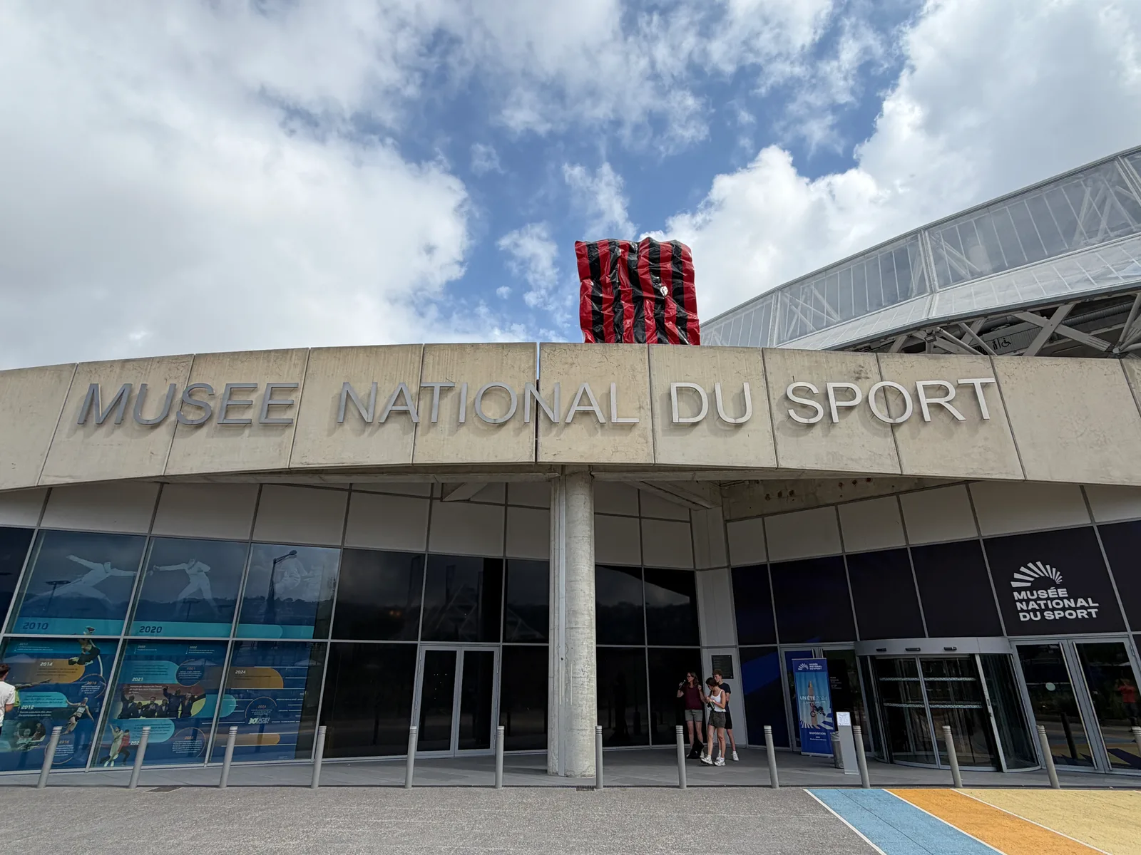 Main view at National Sports Museum Nice — travel photo