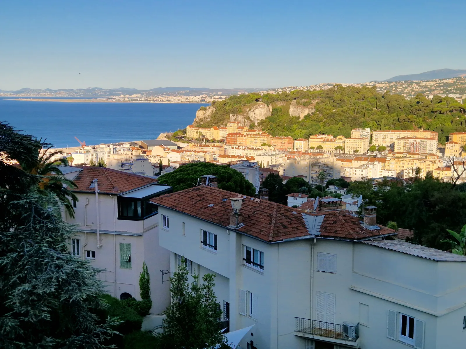 Details at Panorama of Mont Boron Nice — travel photo