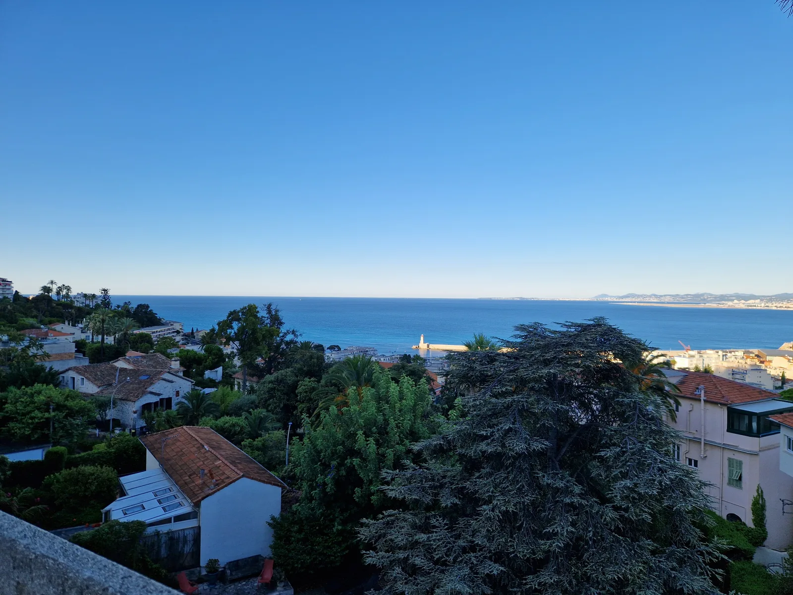 Atmosphere at Panorama of Mont Boron Nice — travel photo