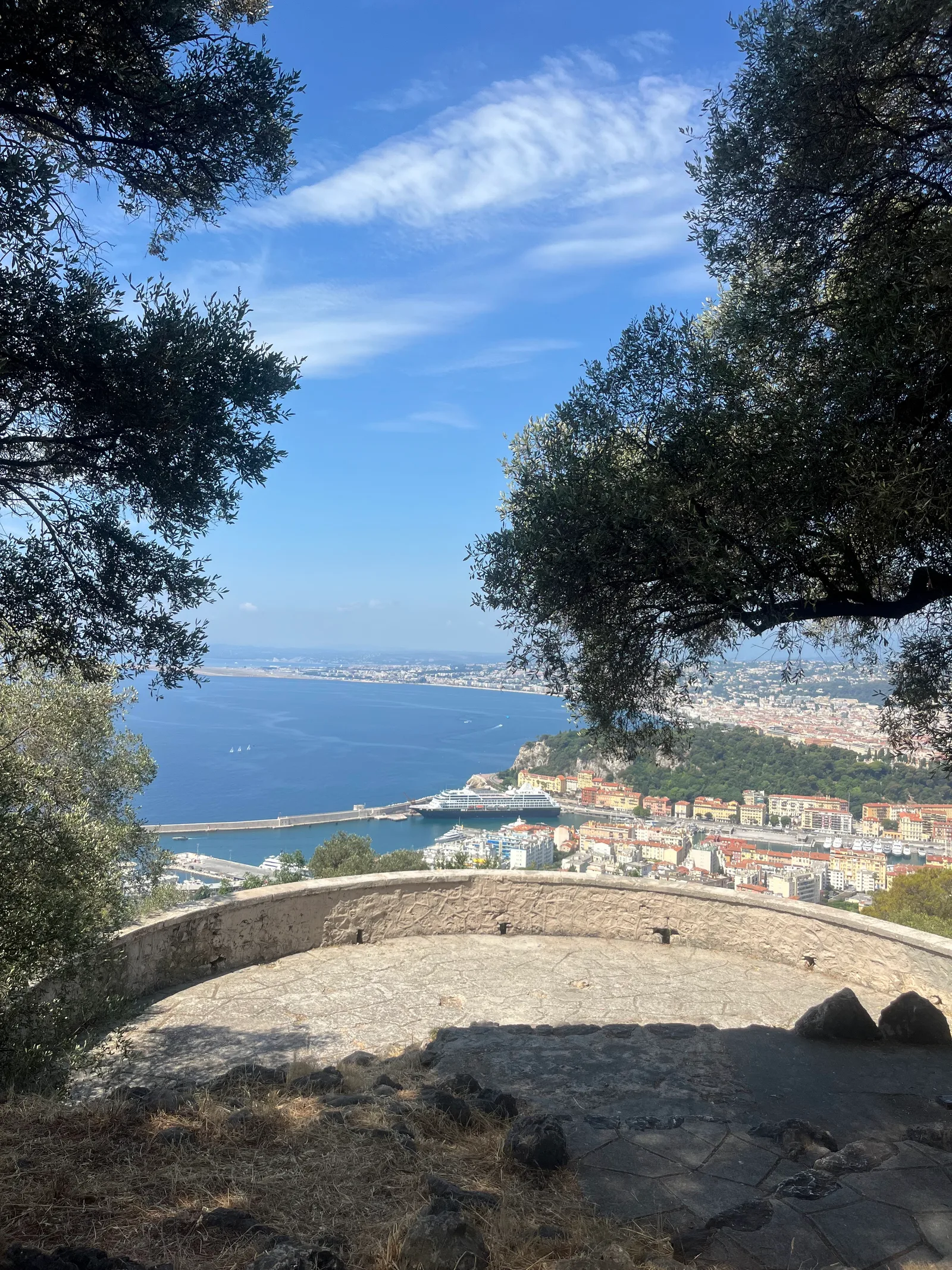 Panorama of Mont Boron — romantic guide Nice