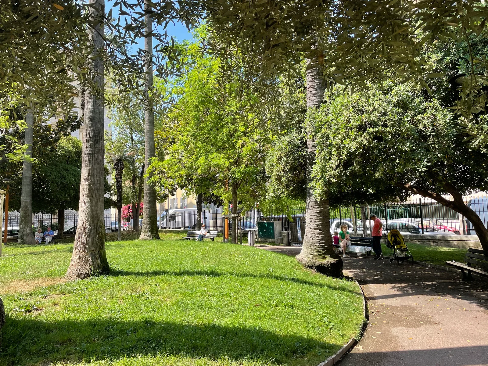 Main view at Parc Jean Moreno Nice — travel photo