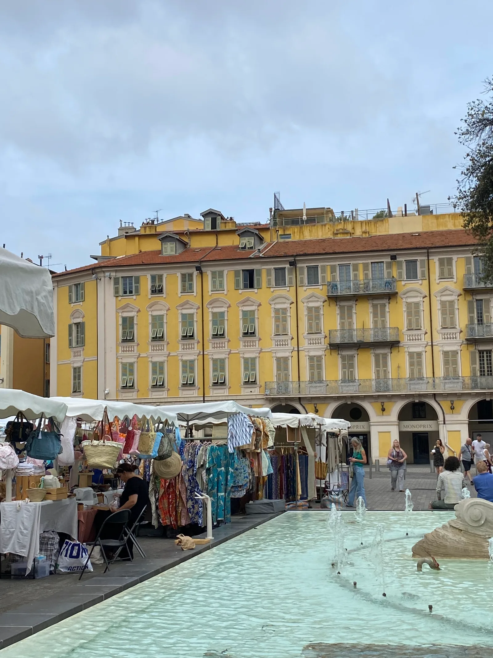 Main view at Place Giuseppe Garibaldi Nice — travel photo