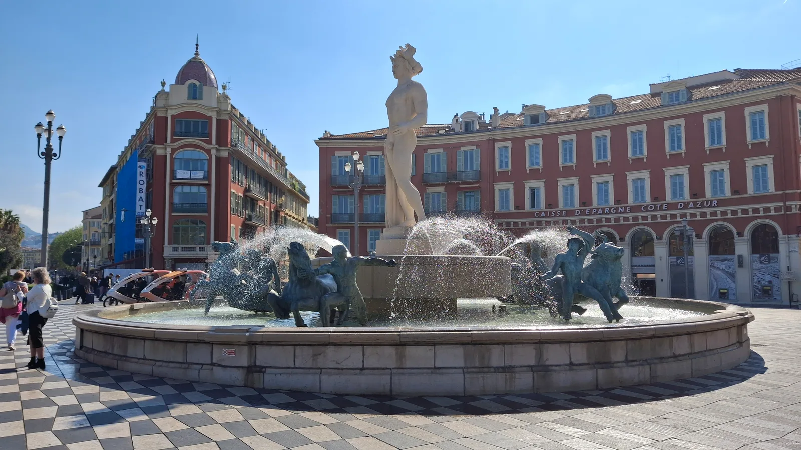 Details at Place Masséna Nice — travel photo