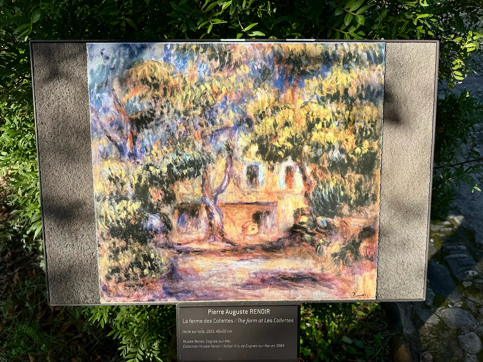 Atmosphere at Renoir Museum Nice — travel photo