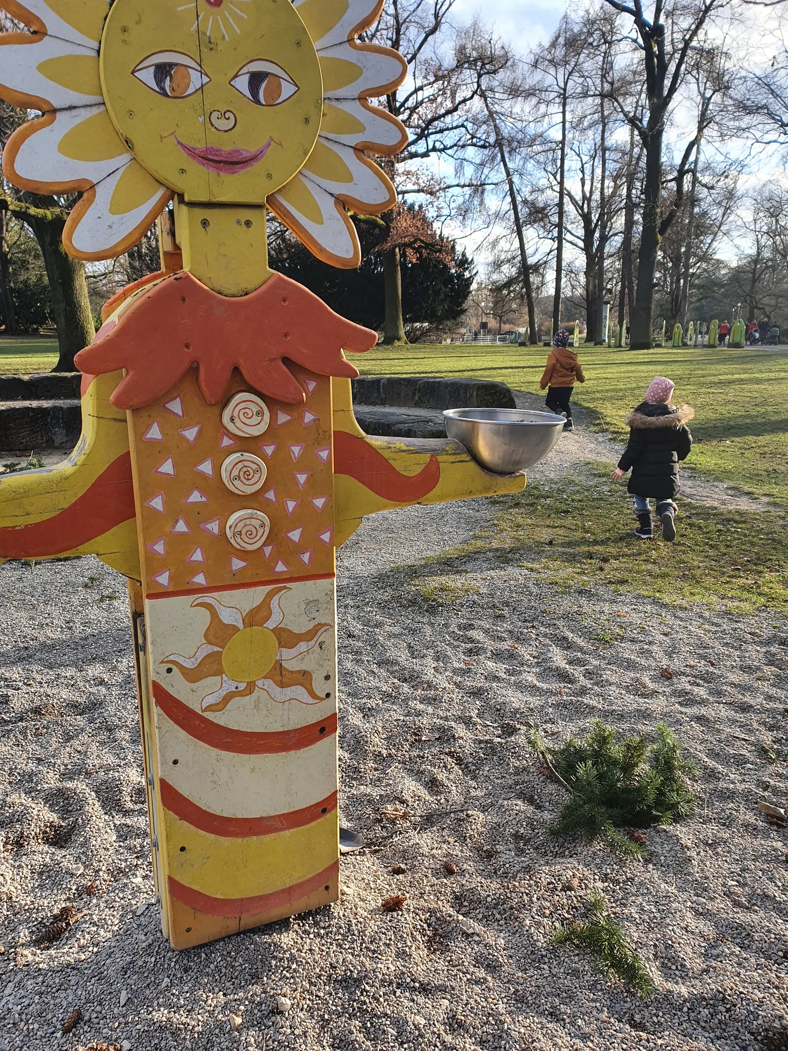 Interior at Children's playground in the Stadpark Nuremberg — travel photo