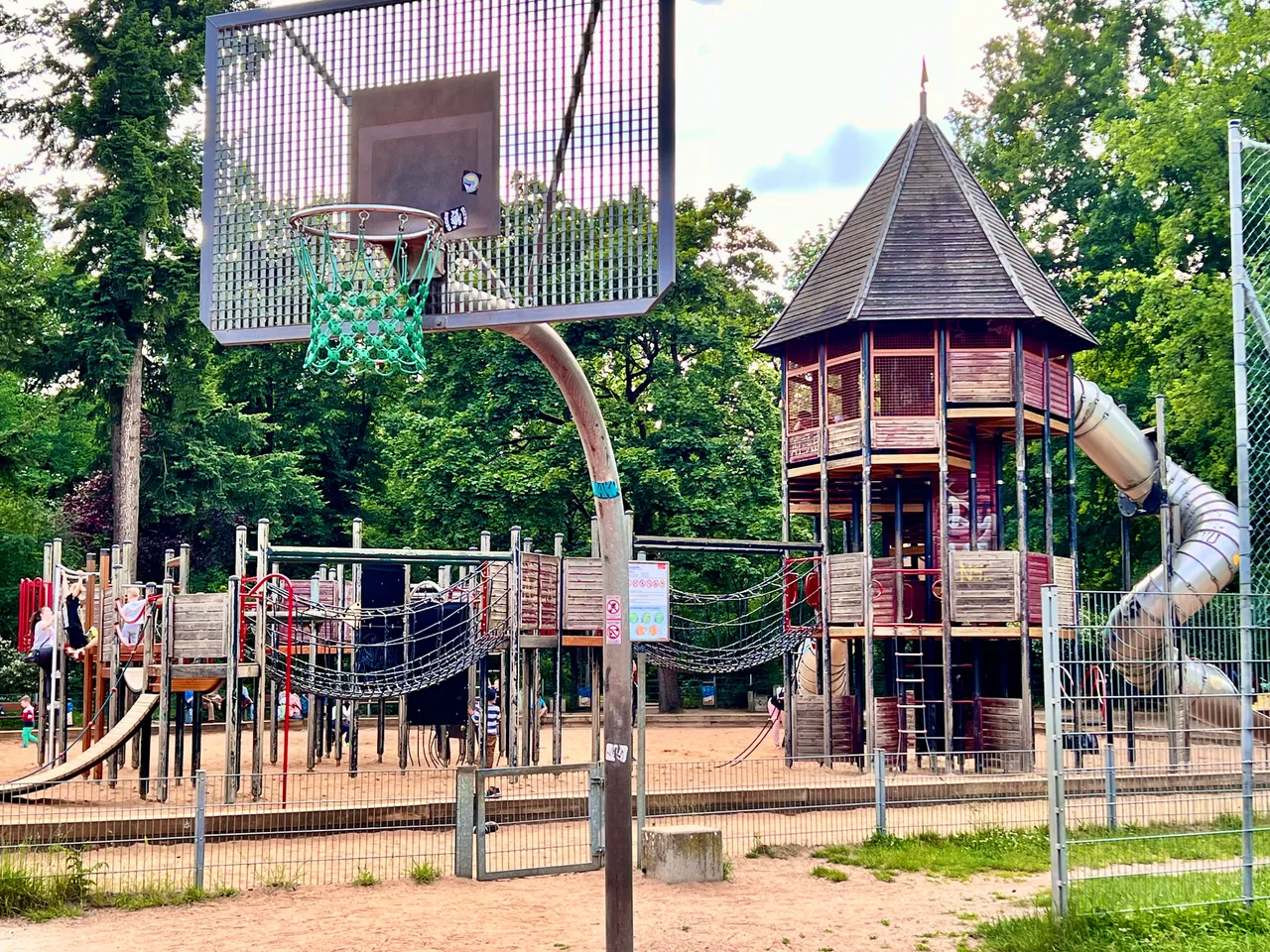 Children's playground in the Stadpark